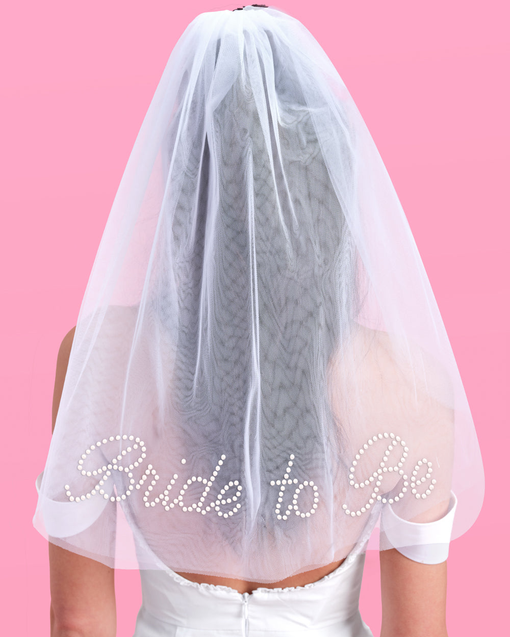 Bride to be pearl veil — Bexa Boutique Wedding Shop