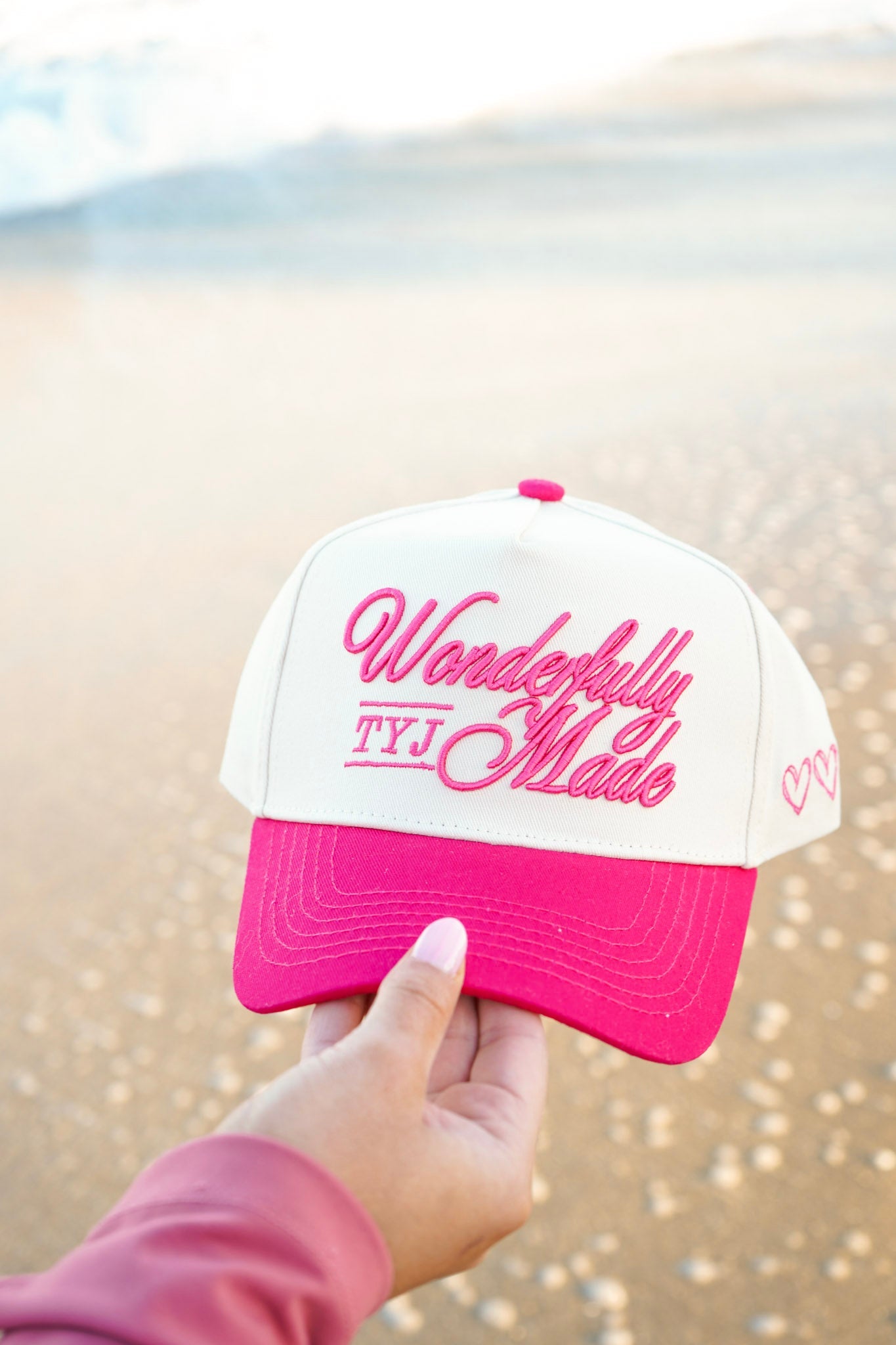 Wonderfully Made - Hot Pink Vintage Trucker Hat - Bexa Boutique