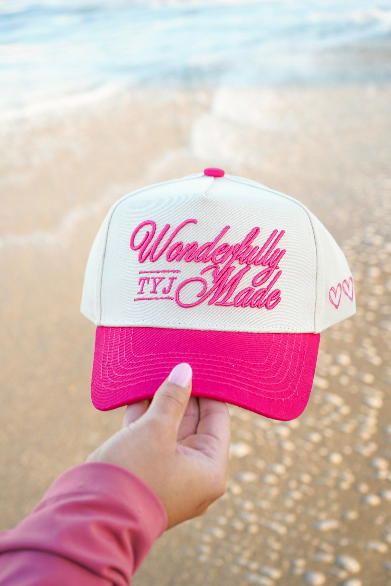 Wonderfully Made - Hot Pink Vintage Trucker Hat - Bexa Boutique