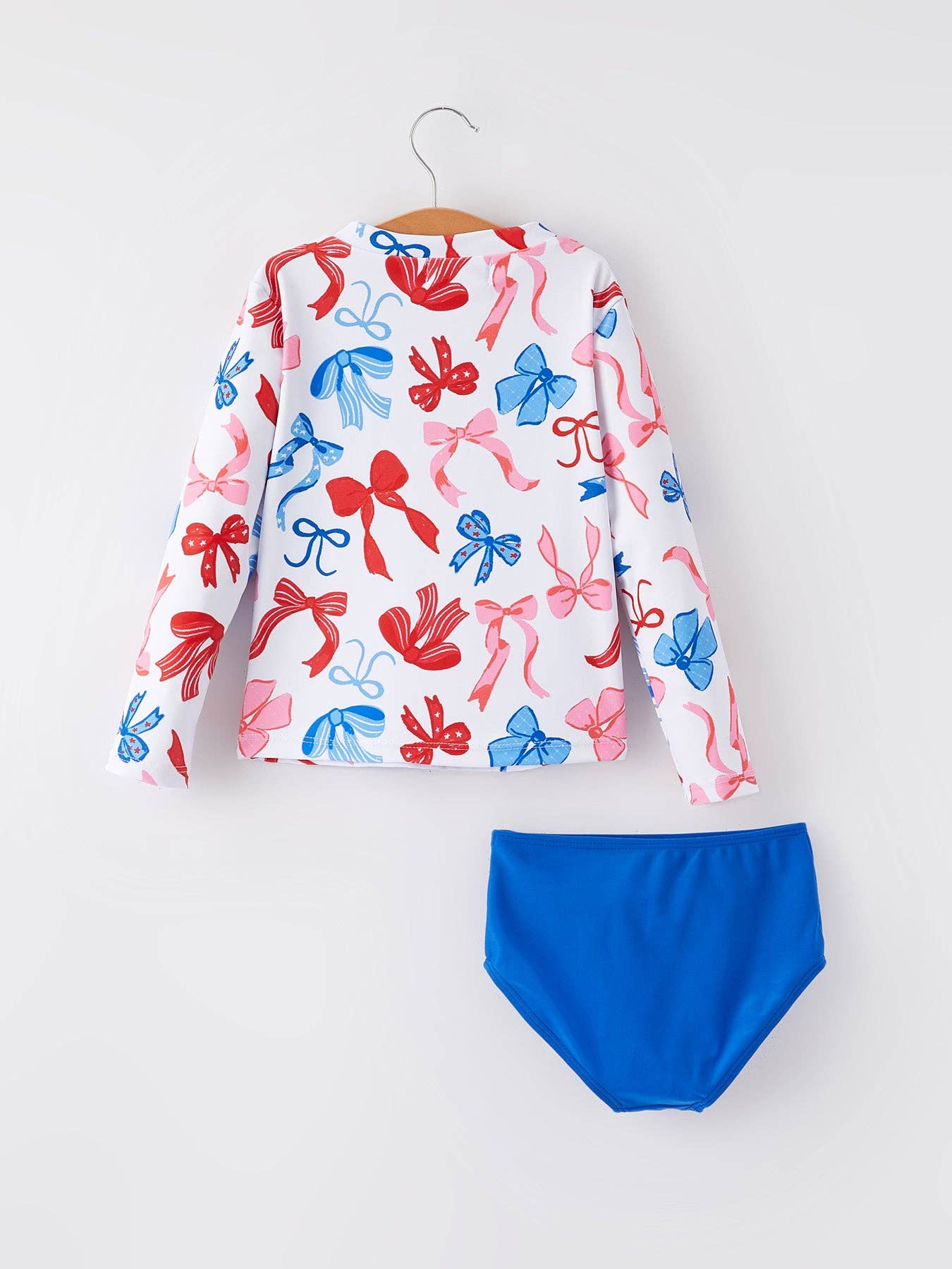 4th of july “Bow” Floral Boutique Swimsuit - Bexa Boutique