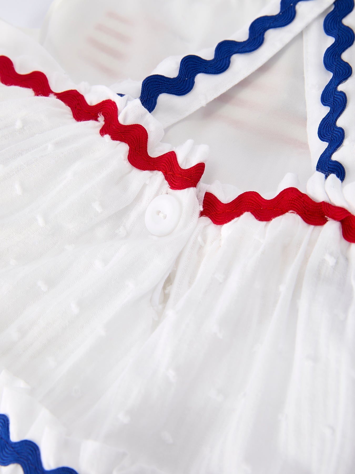 4th of July Flag Girl Tiered Ruffle Dress - Bexa Boutique