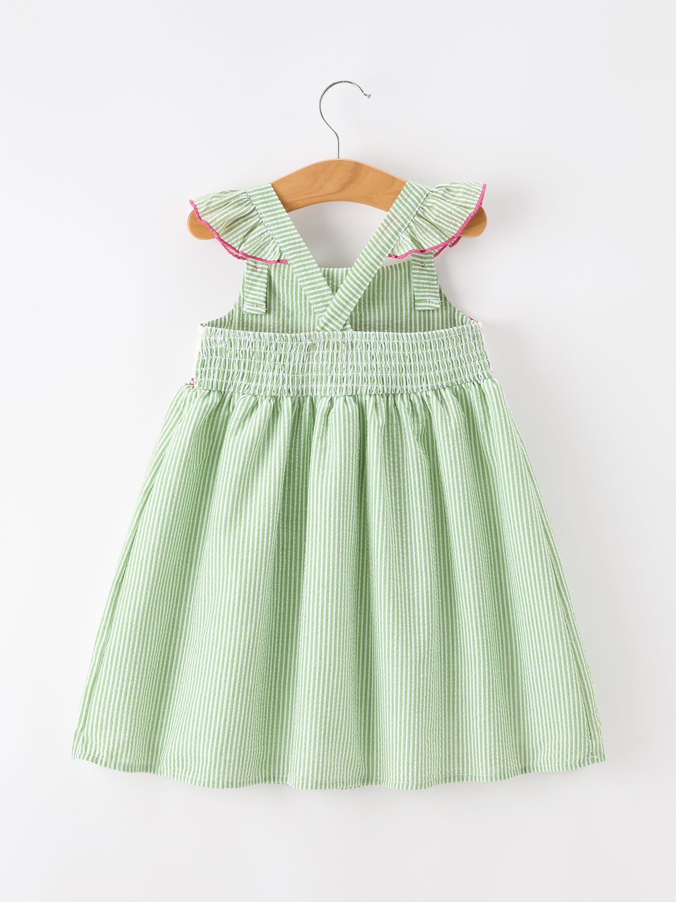 Western Boots Cactus Girls Dress Stripe - Bexa Boutique
