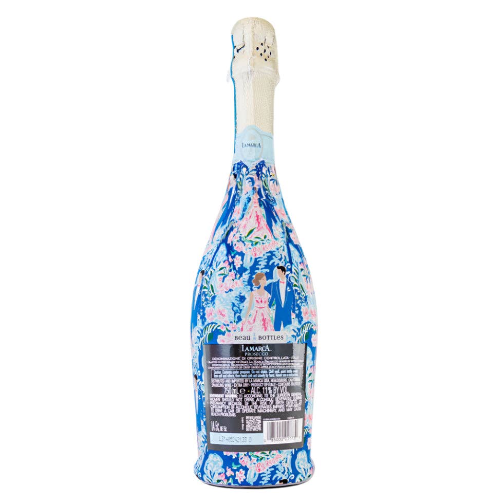 Beau Bottles Preppy Bride and Groom- Prosecco Collection - Bexa Boutique