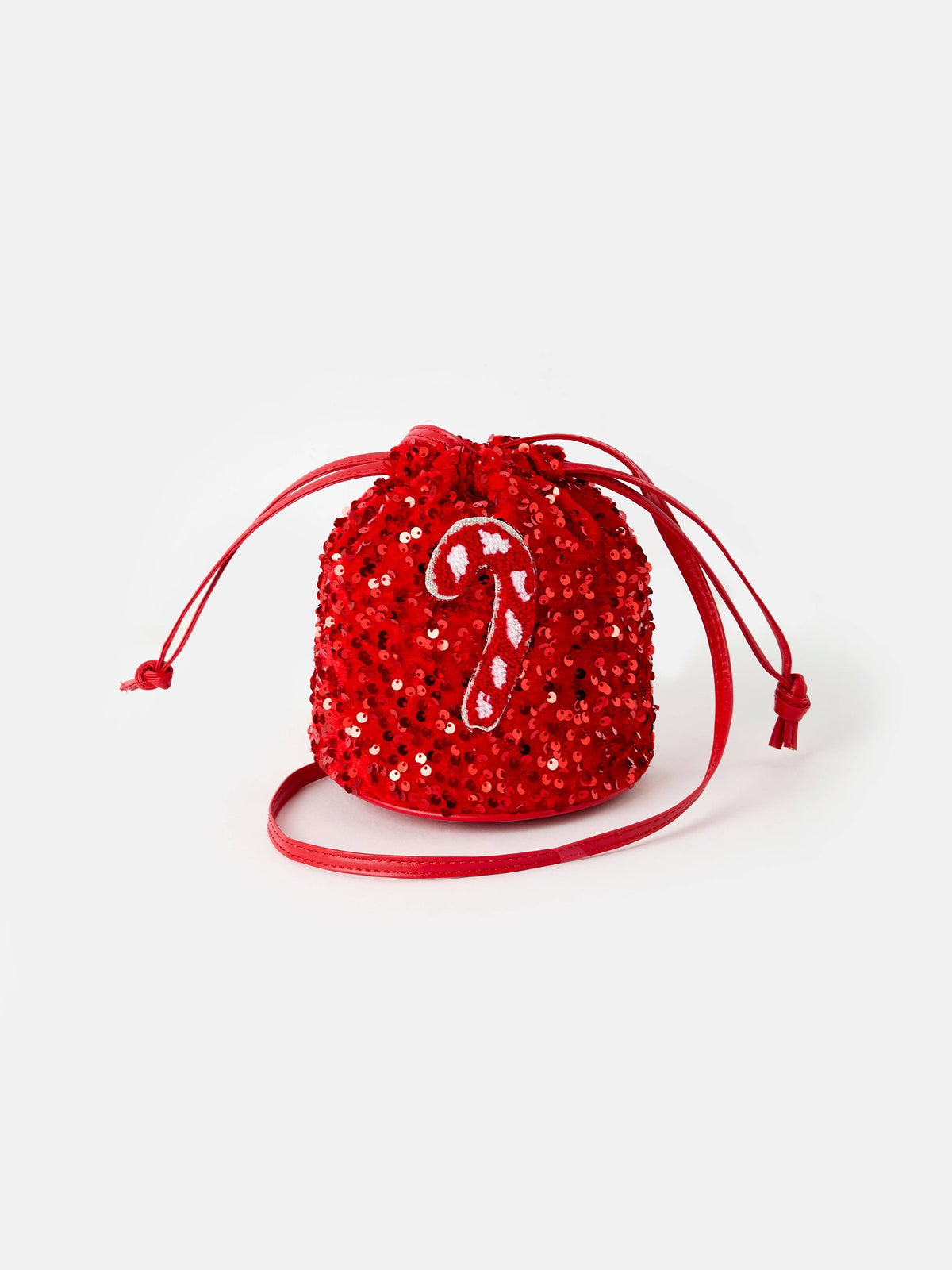 Christmas Red Sequined Girls Bag - Bexa Boutique
