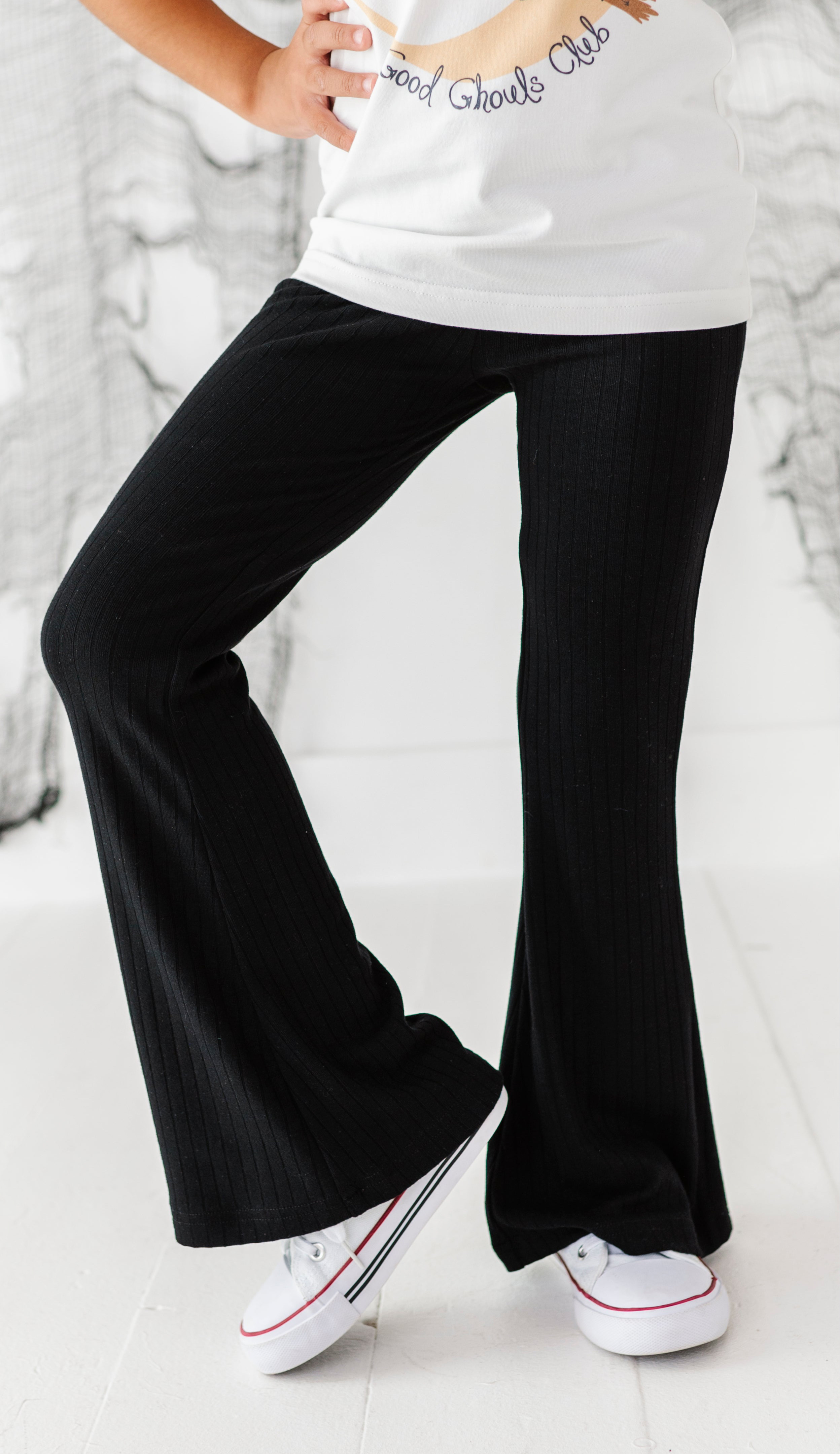 Midnight Flare Pants | RIB FLARES