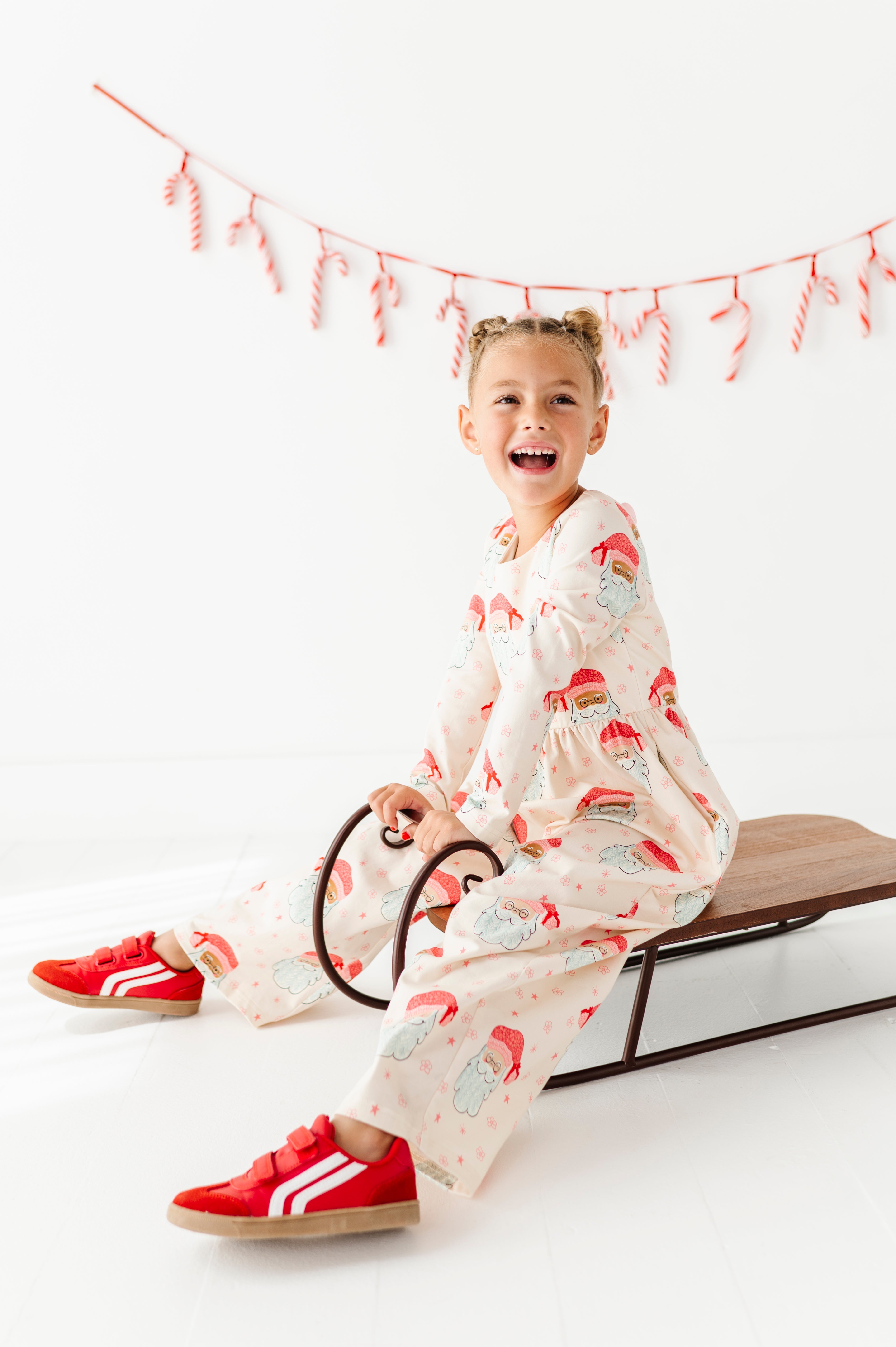 Pink Santas Romper | ROMPER