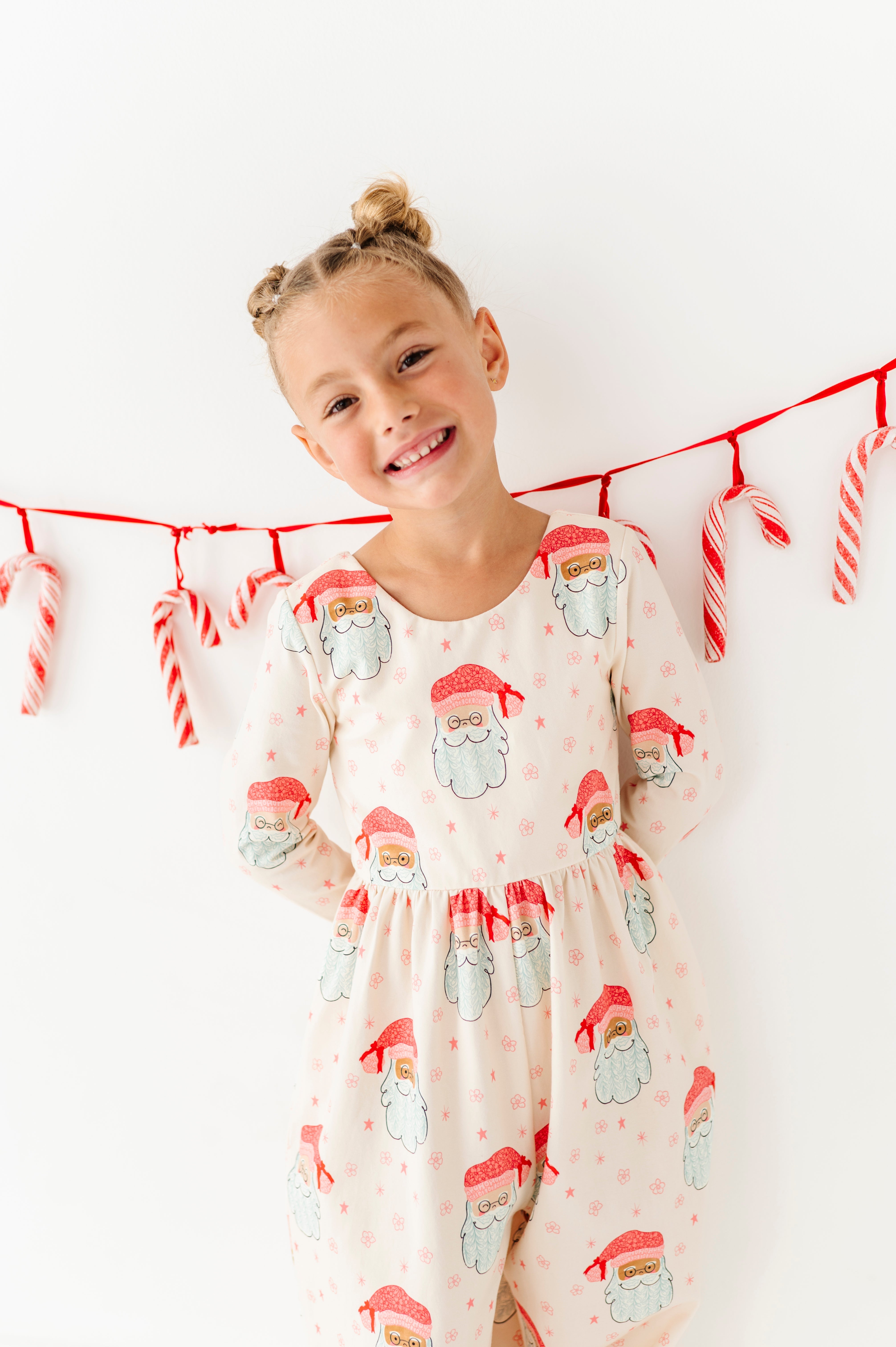 Pink Santas Romper | ROMPER