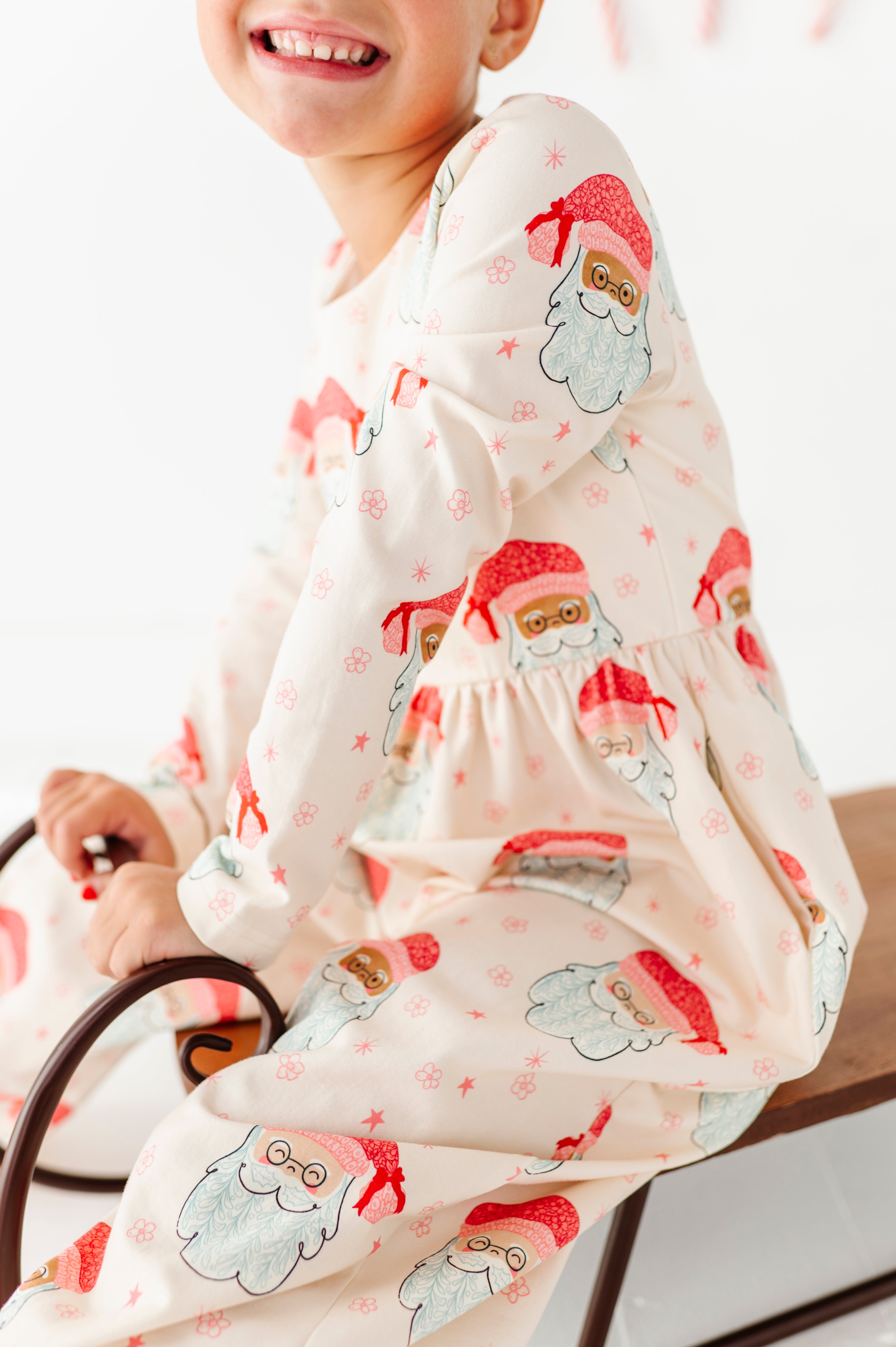 Pink Santas Romper | ROMPER