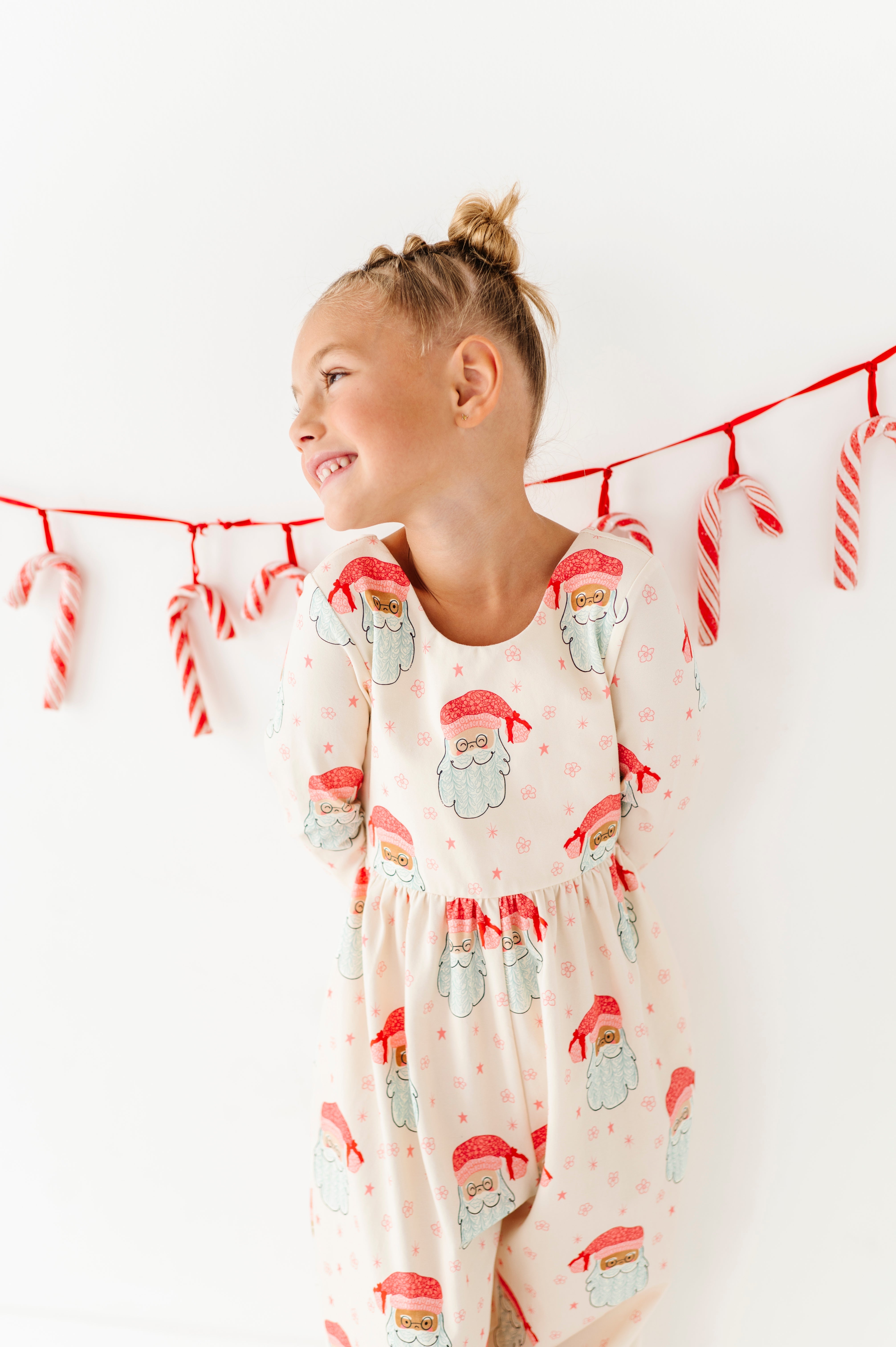 Pink Santas Romper | ROMPER