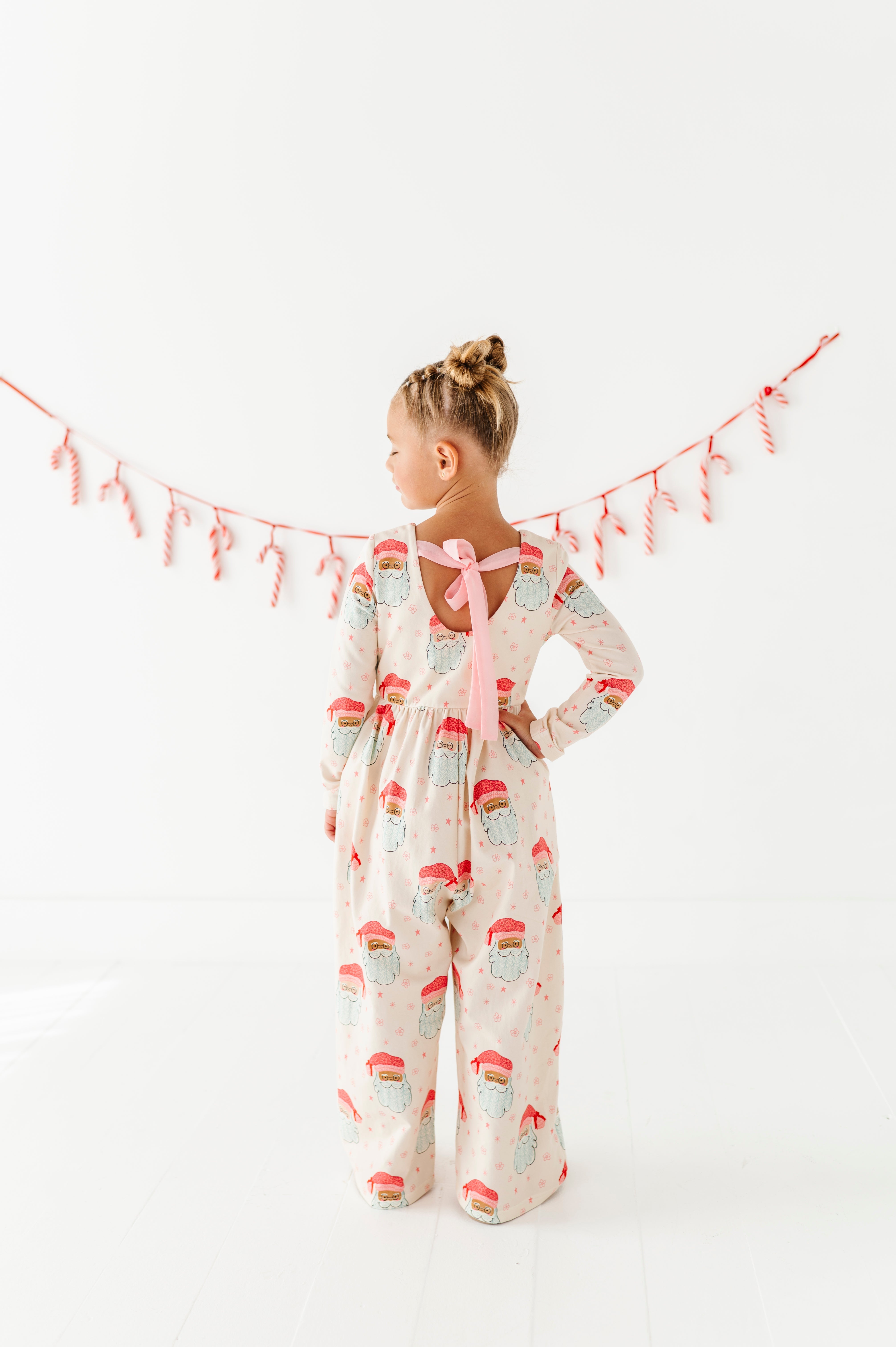 Pink Santas Romper | ROMPER