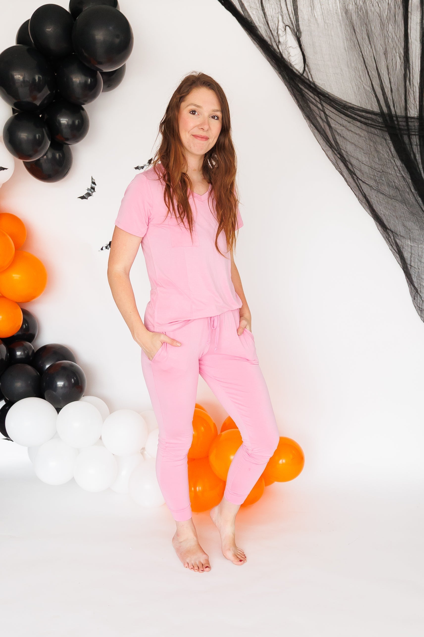 MAMA V-NECK- Cotton Candy - Bexa Boutique