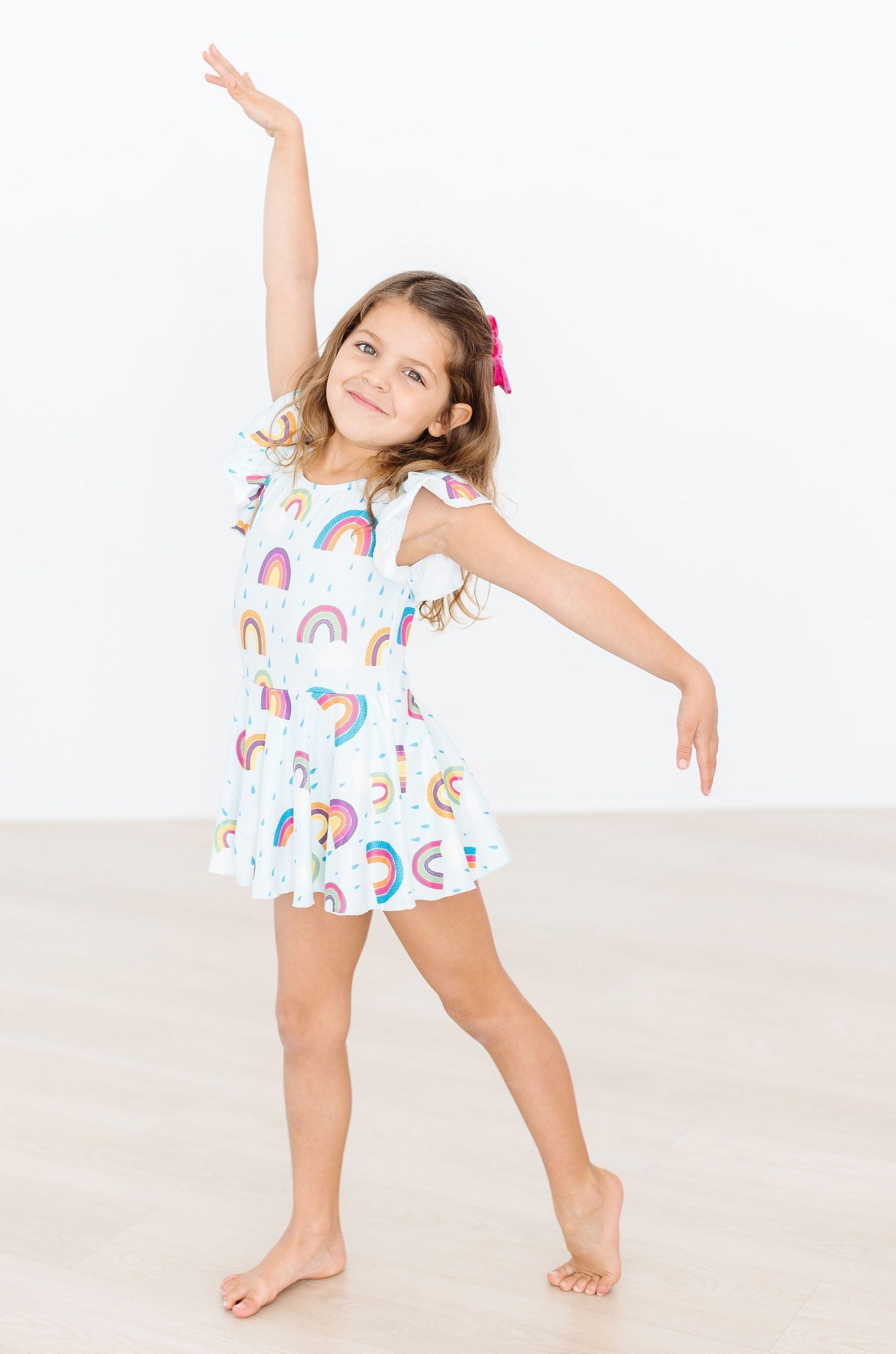 April Showers S/S Twirl Leotard - Bexa Boutique