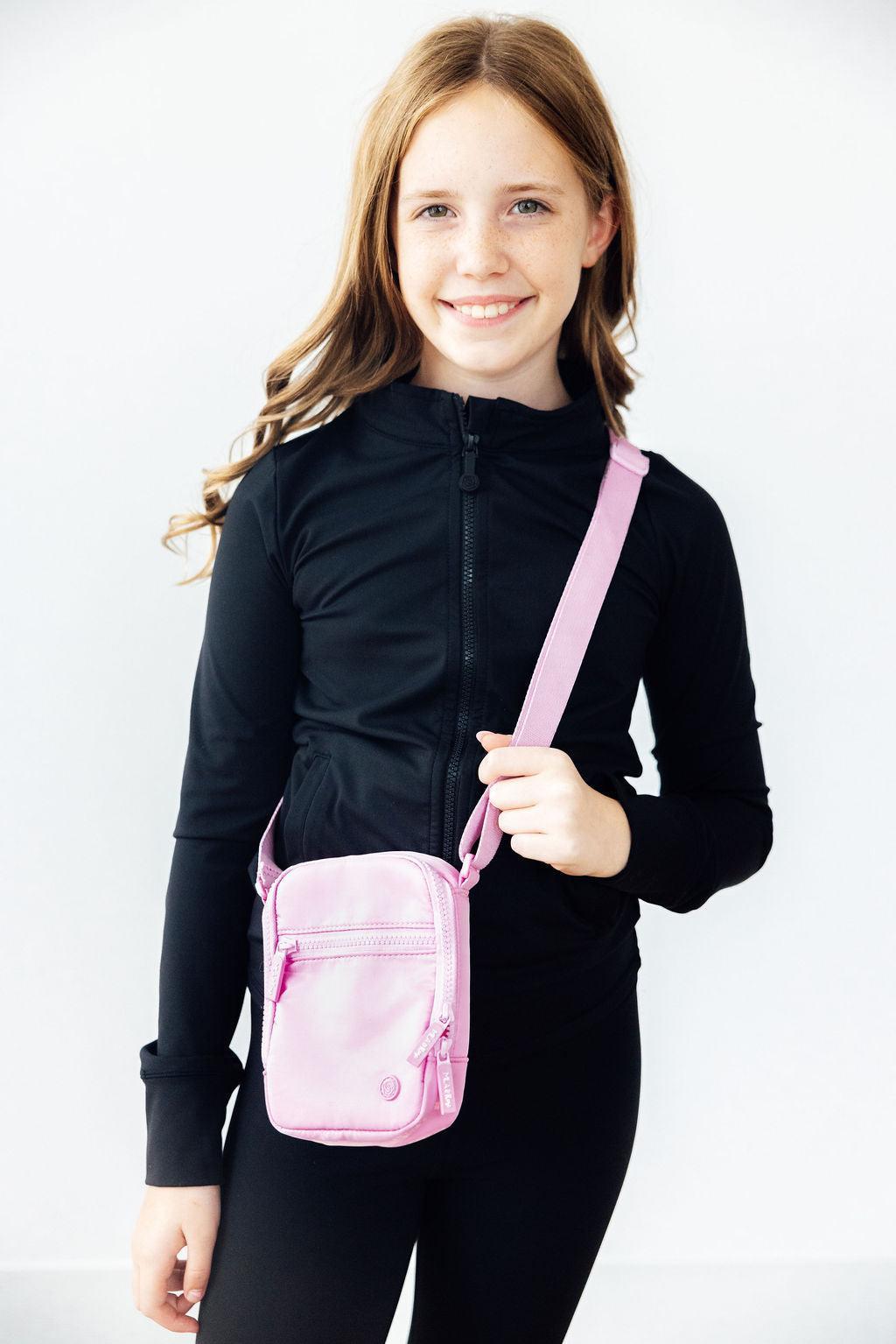 Bubblegum Pink Crossbody Bag - Bexa Boutique
