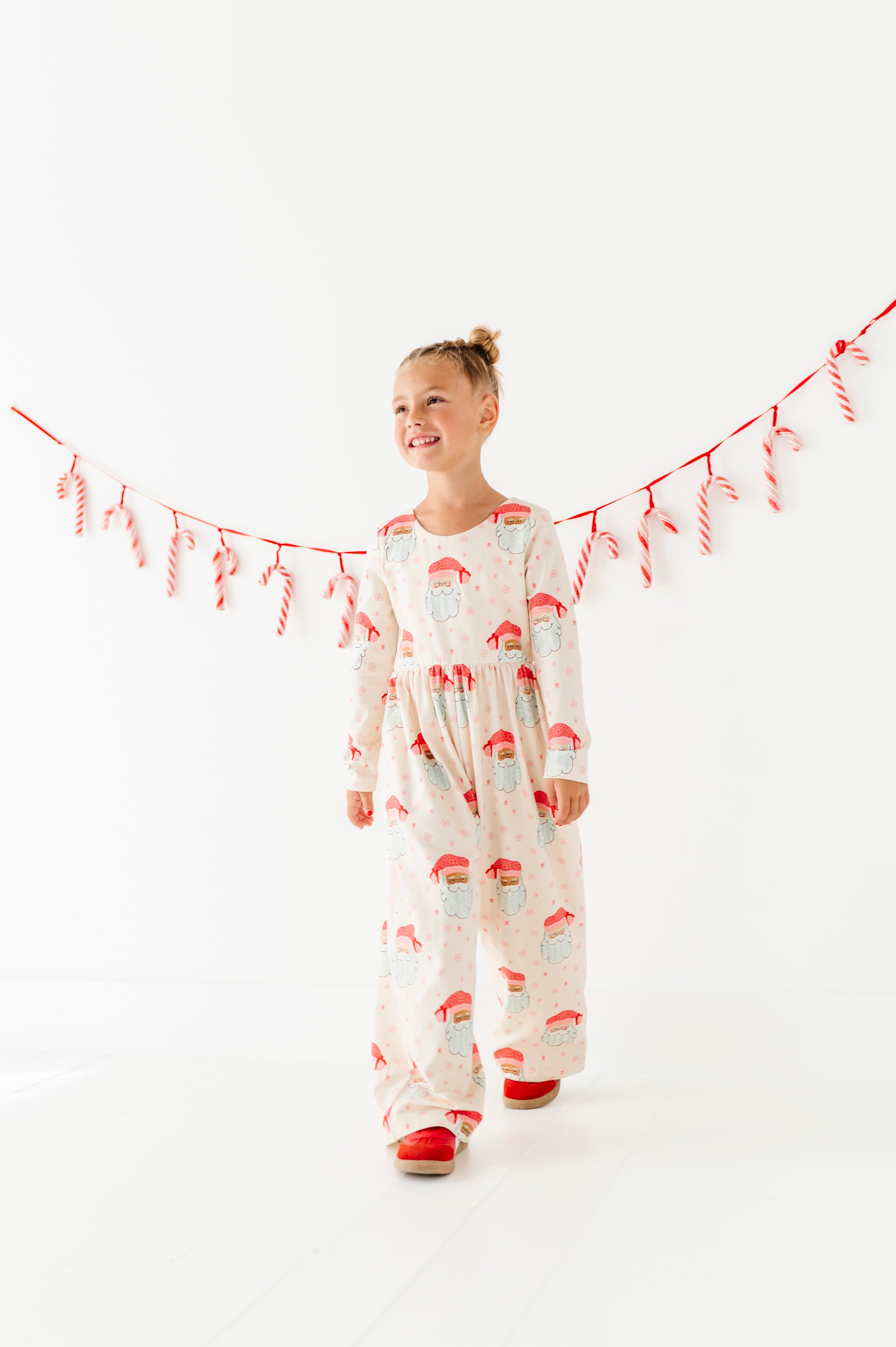 Pink Santas Romper | ROMPER