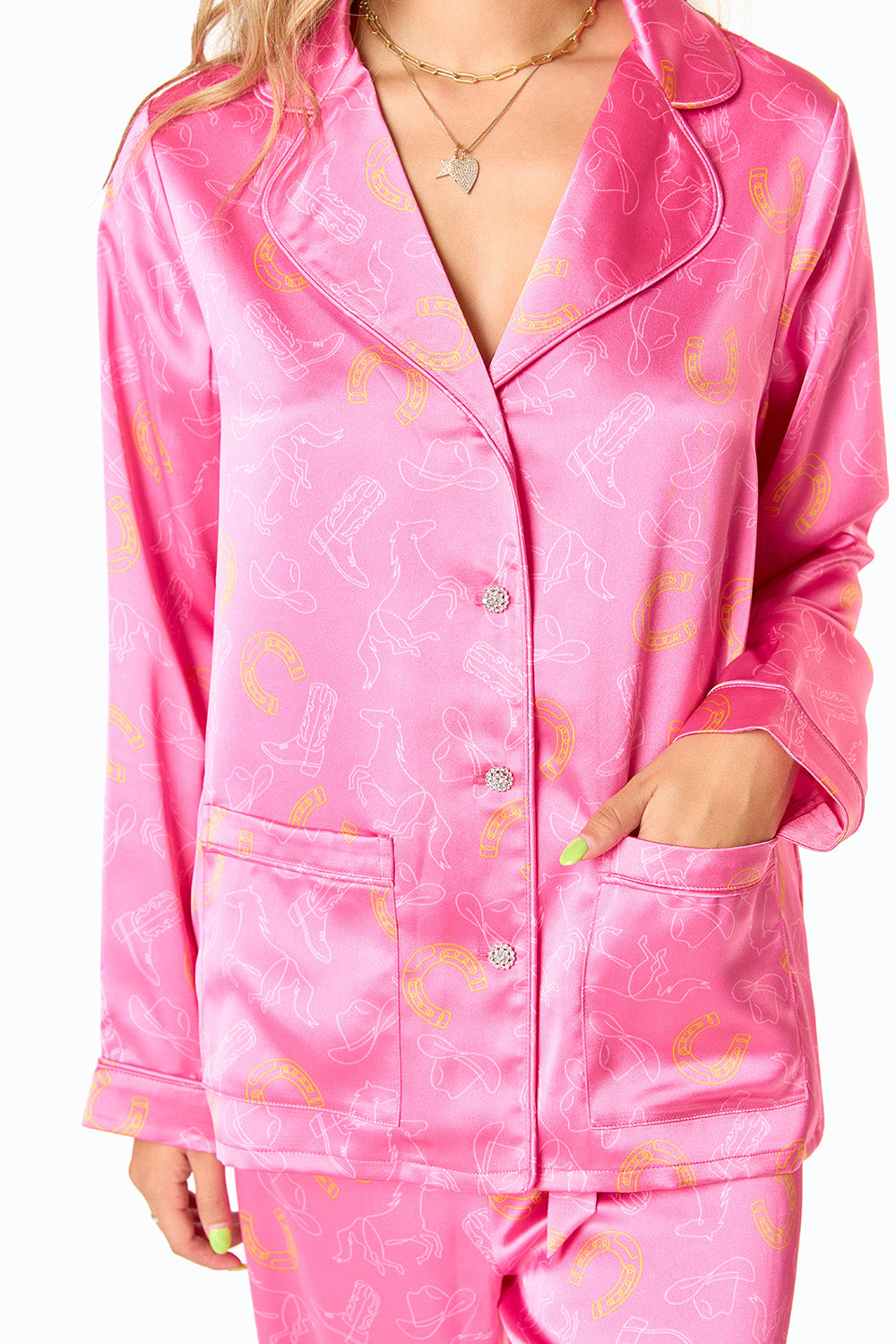 Ripley Pajama Set - Luck Of The West - Bexa Boutique