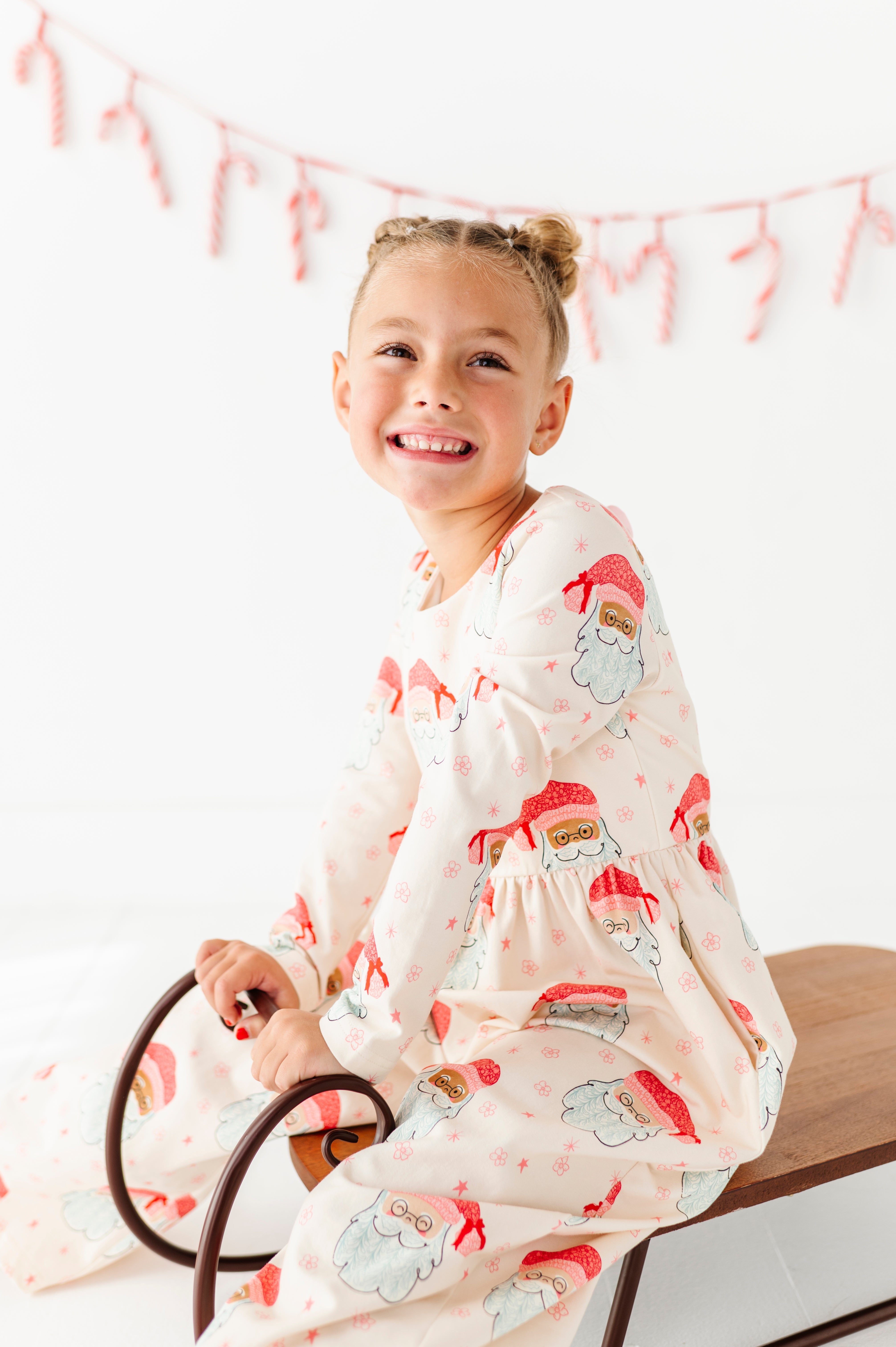 Pink Santas Romper | ROMPER