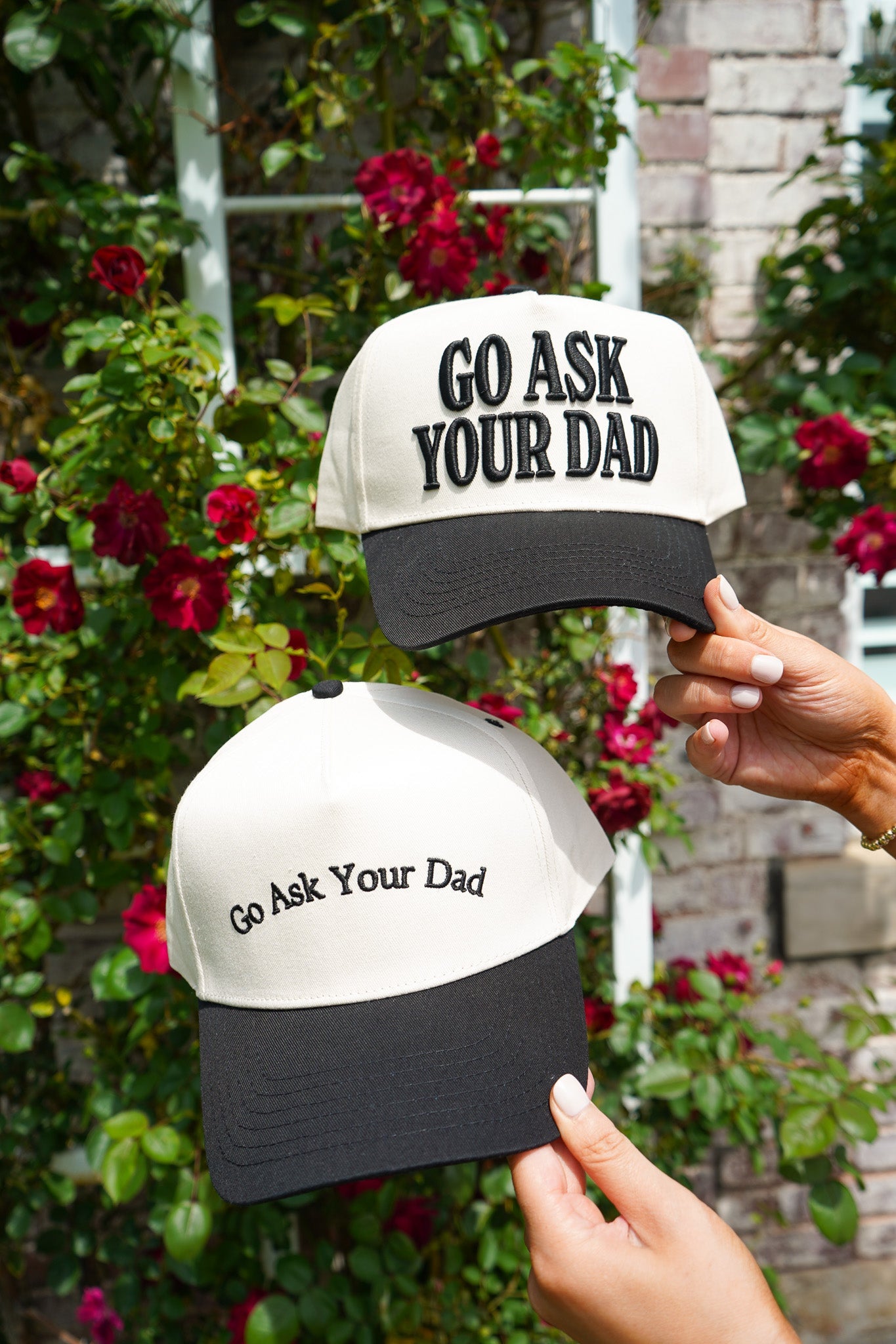 Go Ask Your Dad. Vintage Trucker Hat - Black - Classic - Bexa Boutique