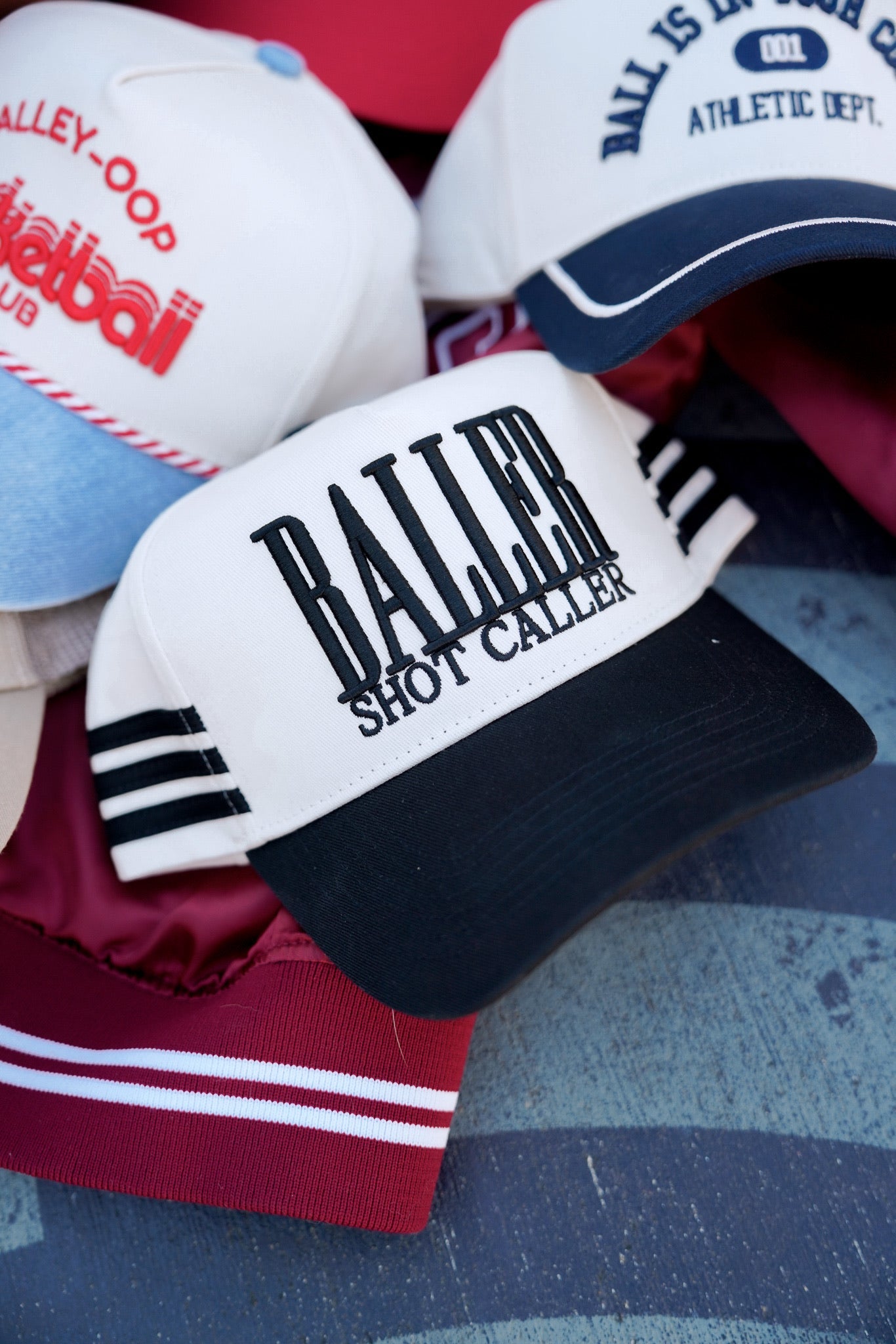 Baller - Black Vintage Trucker Hat - Bexa Boutique