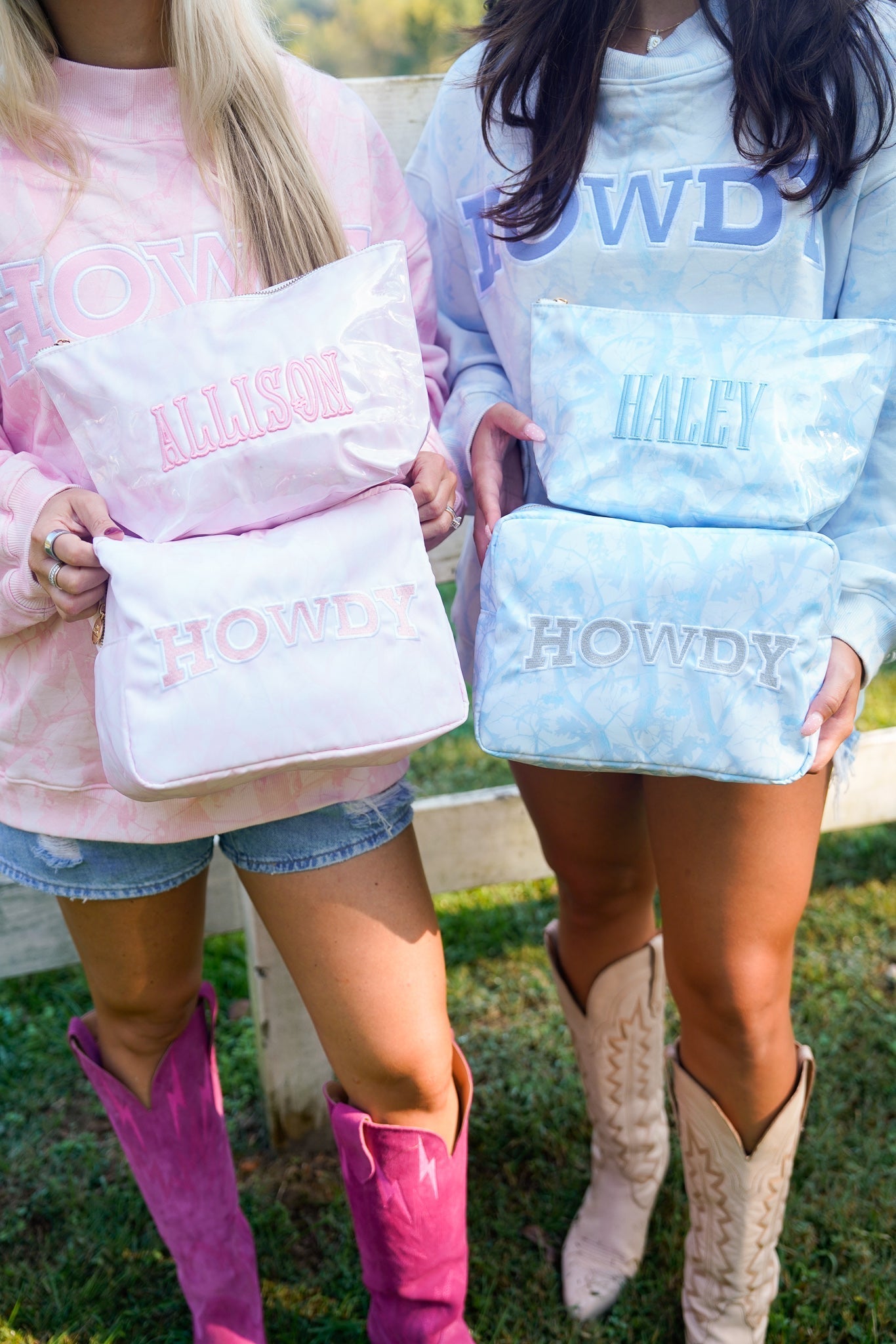 Howdy - Camo XL Bag - Blue Camo - Bexa Boutique