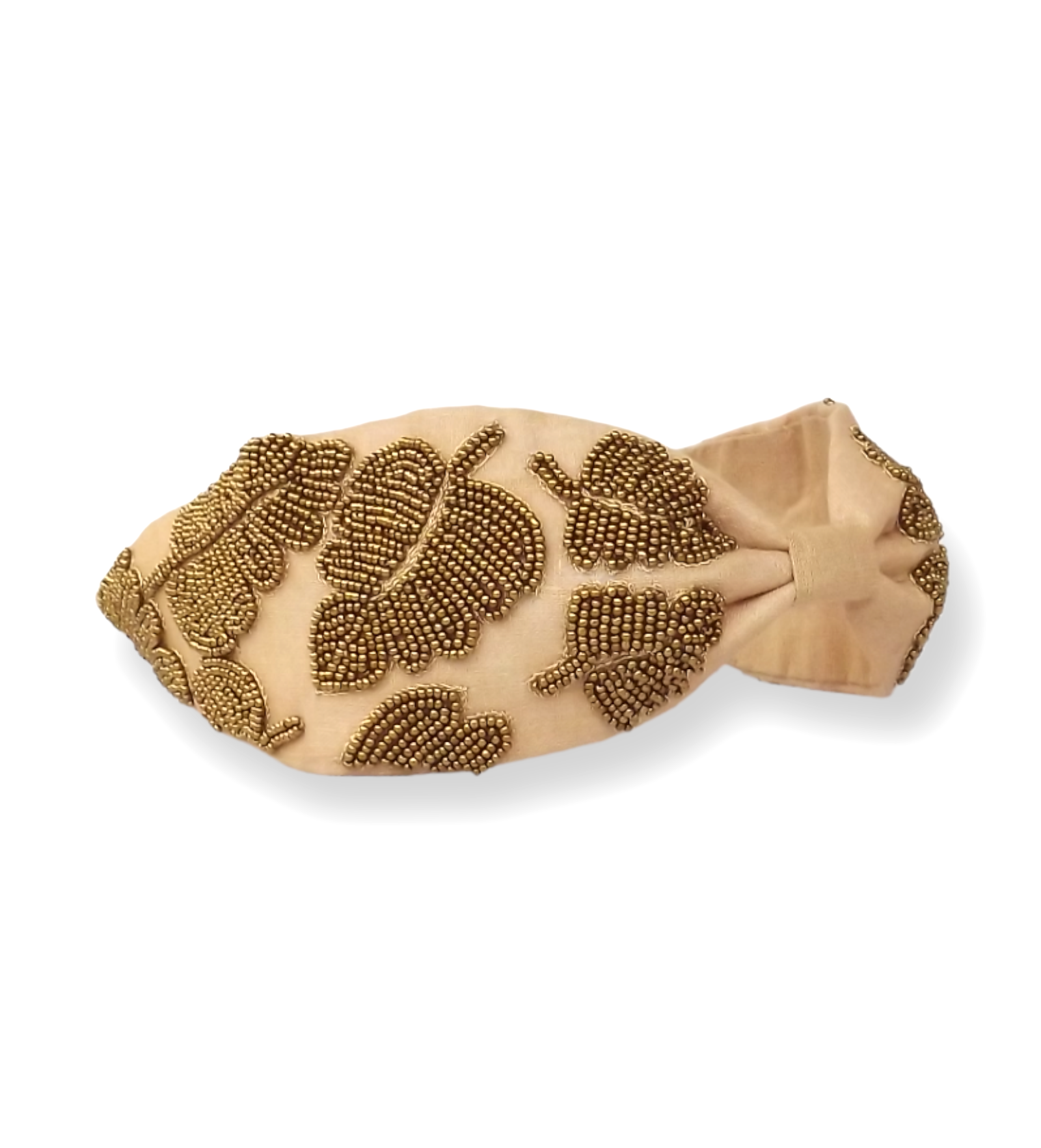 Leaves Gold Adjustable Headband - Bexa Boutique