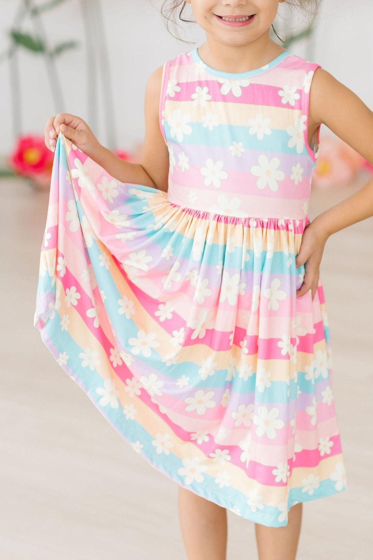 Daisy Dreams Tank Twirl Dress - Bexa Boutique