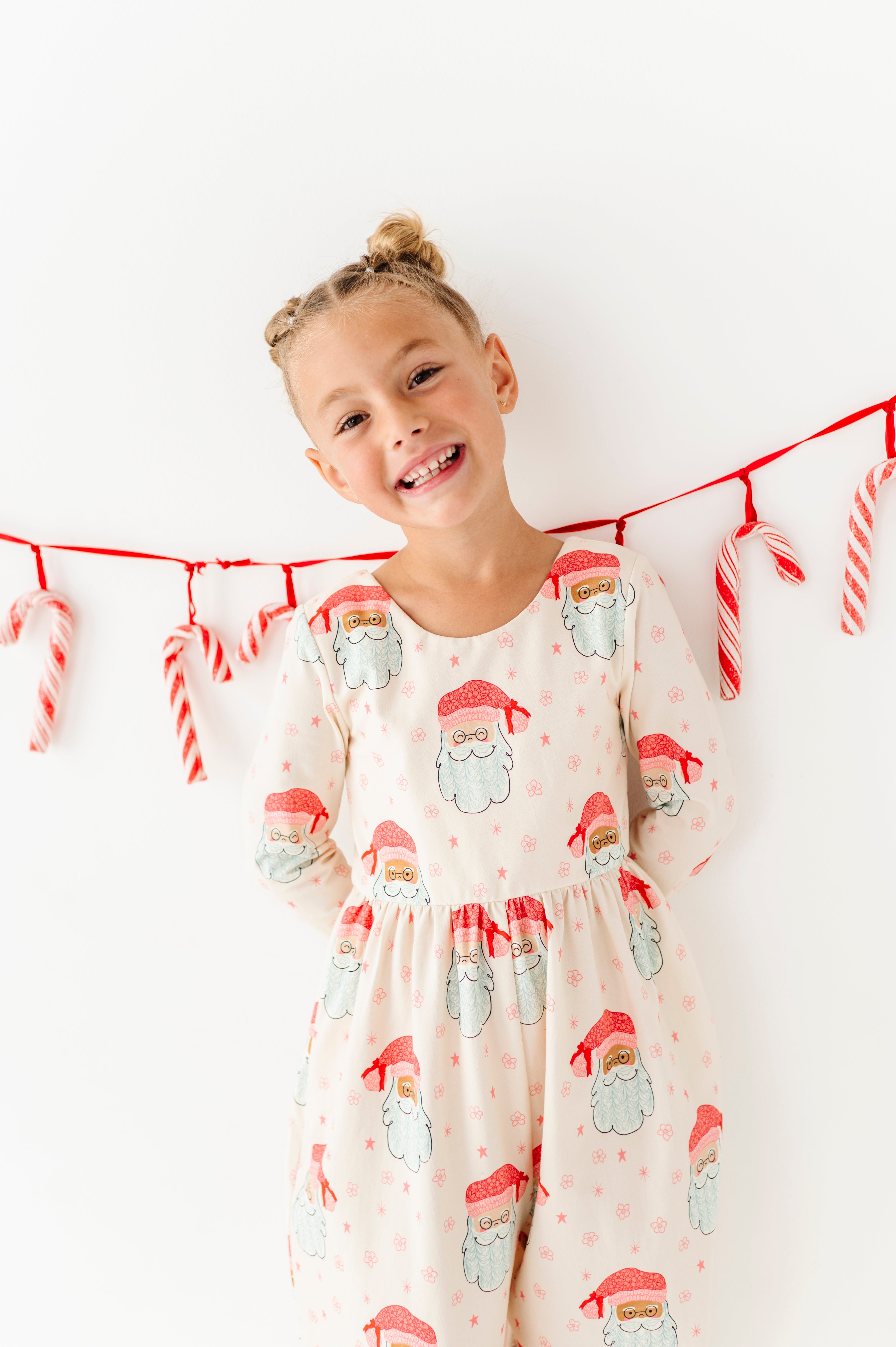 Pink Santas Romper | ROMPER