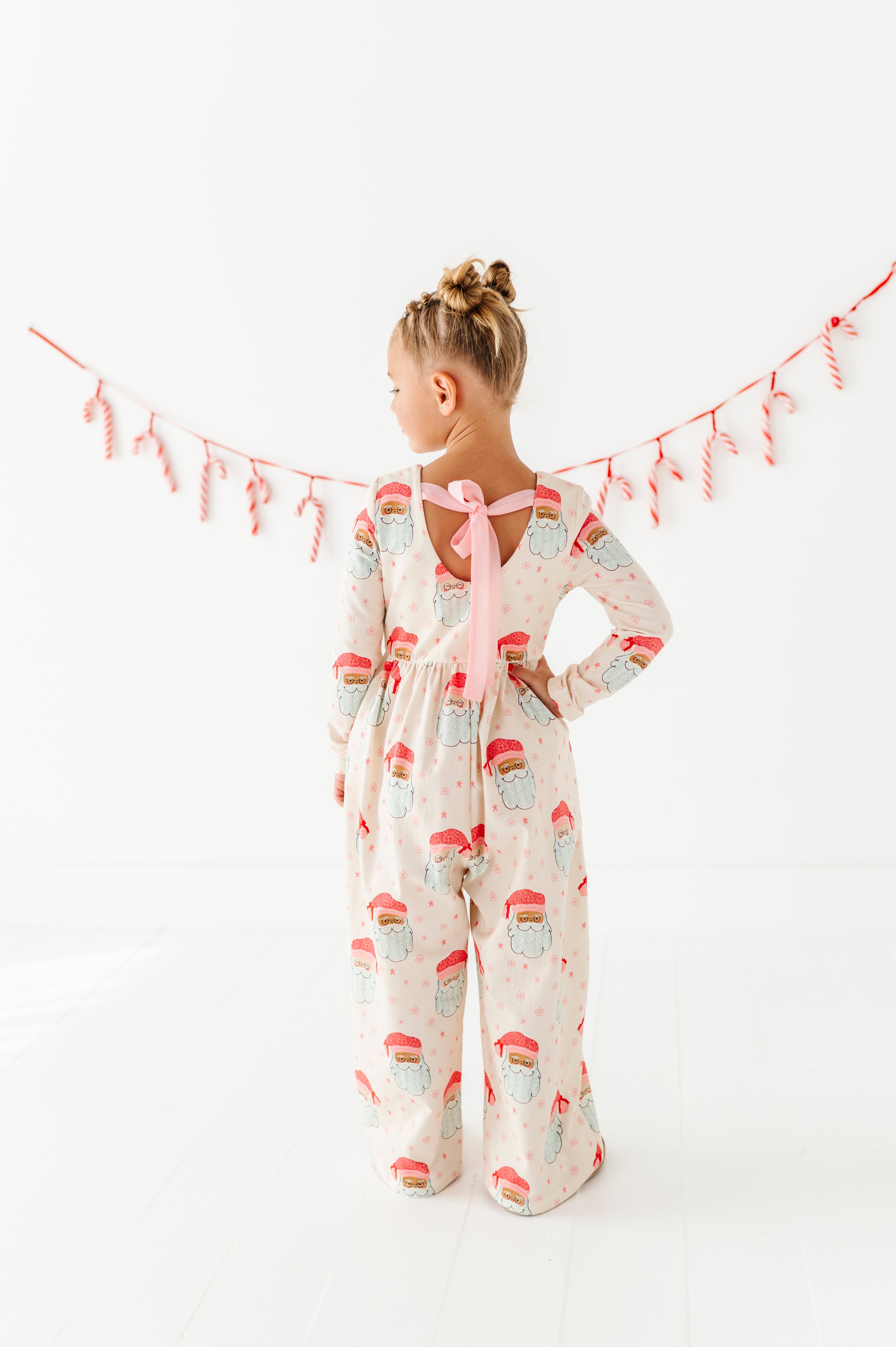 Pink Santas Romper | ROMPER