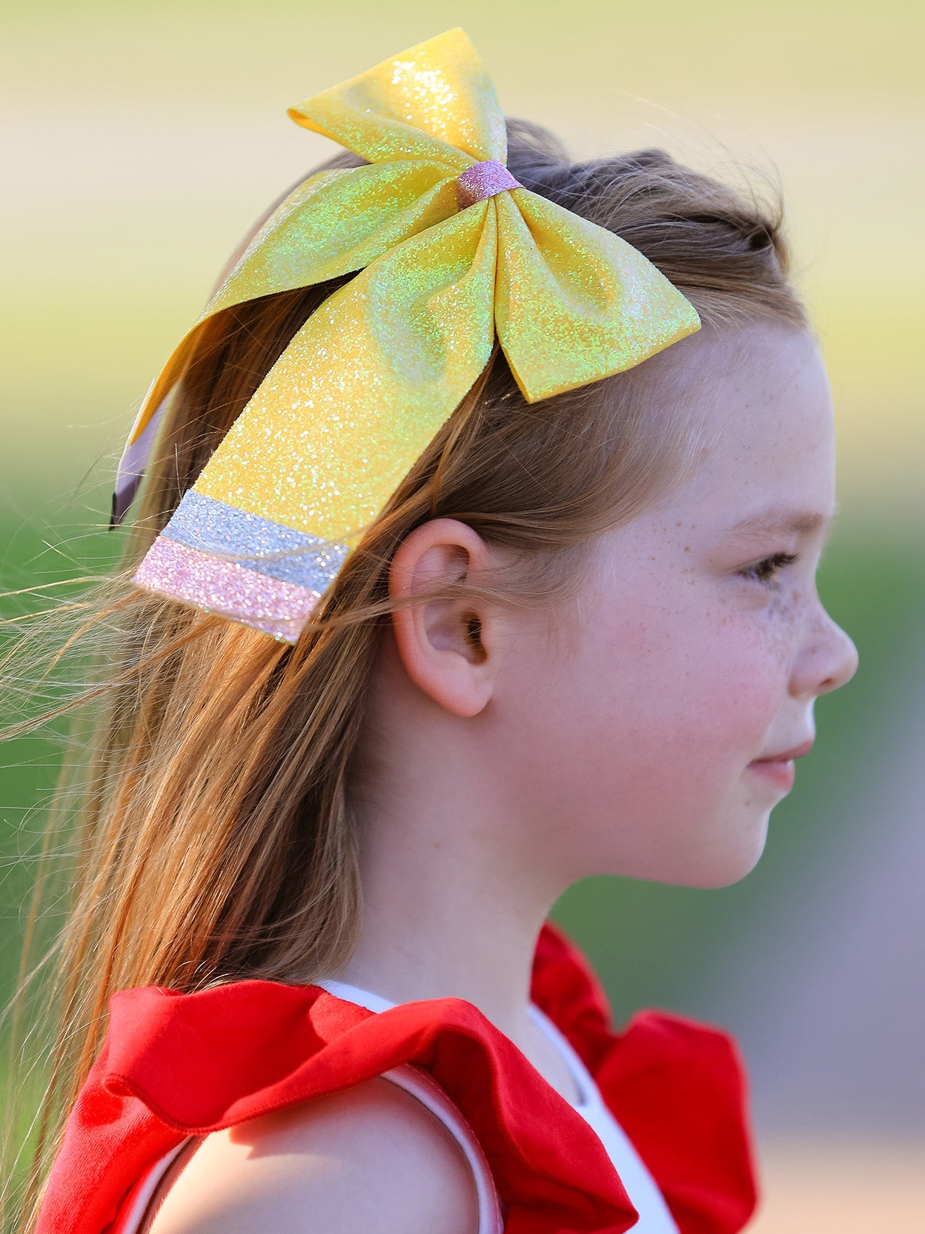 Back to School Sequin Bow Hairpin - ACG50898 - Bexa Boutique