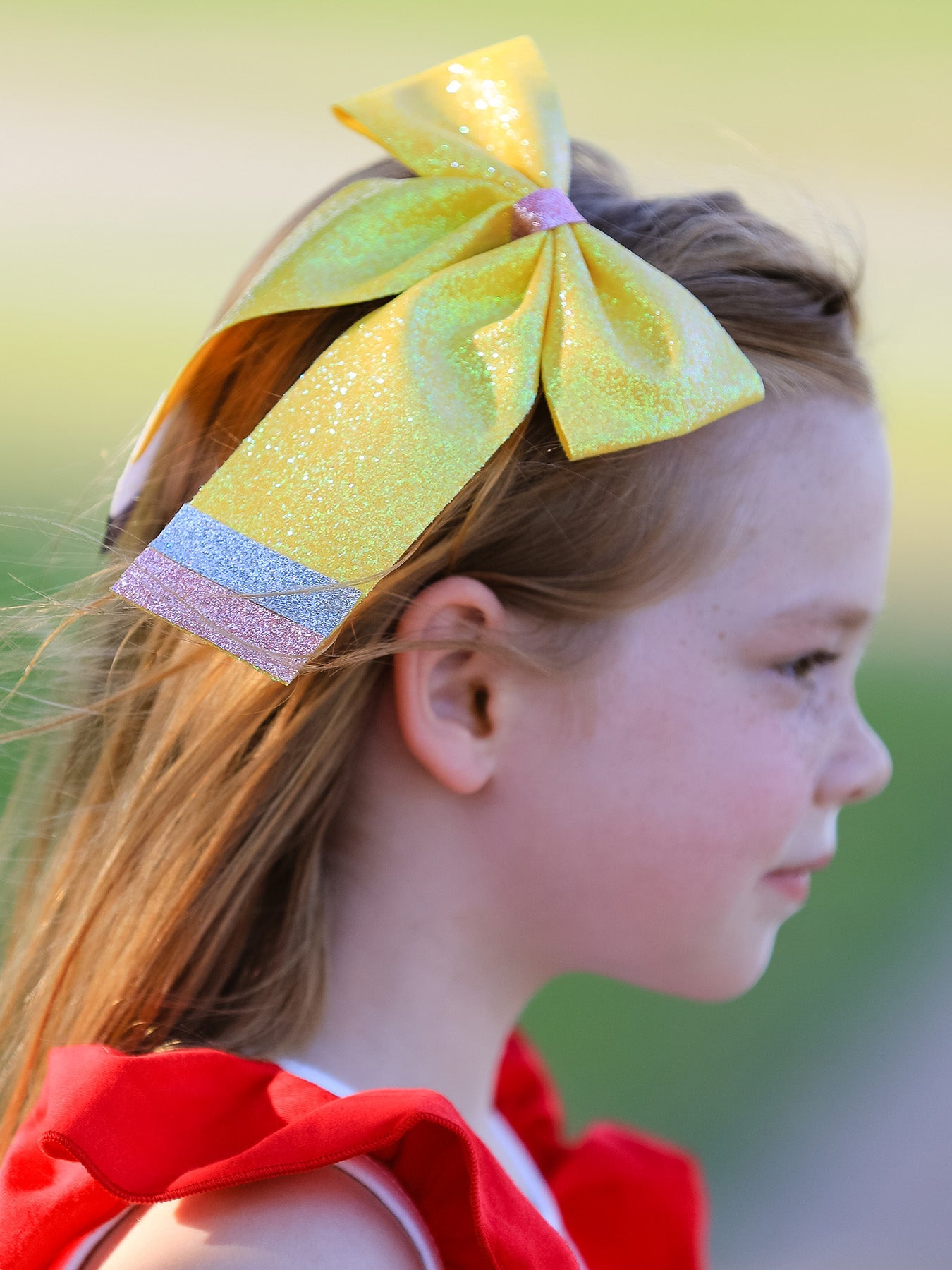 Back to School Sequin Bow Hairpin - ACG50898 - Bexa Boutique