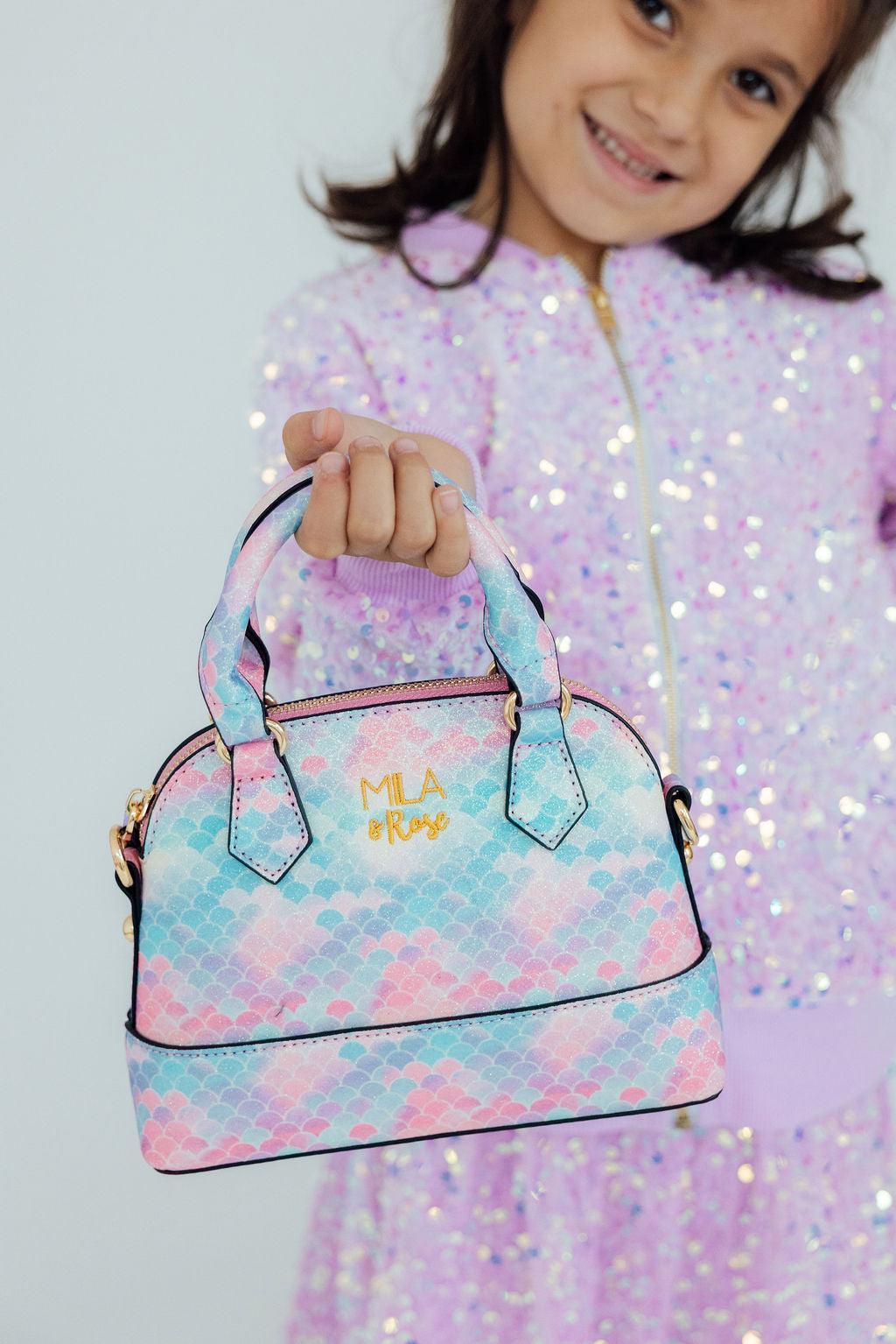 Mermaid Glitter Girl's Crossbody Purse - Bexa Boutique