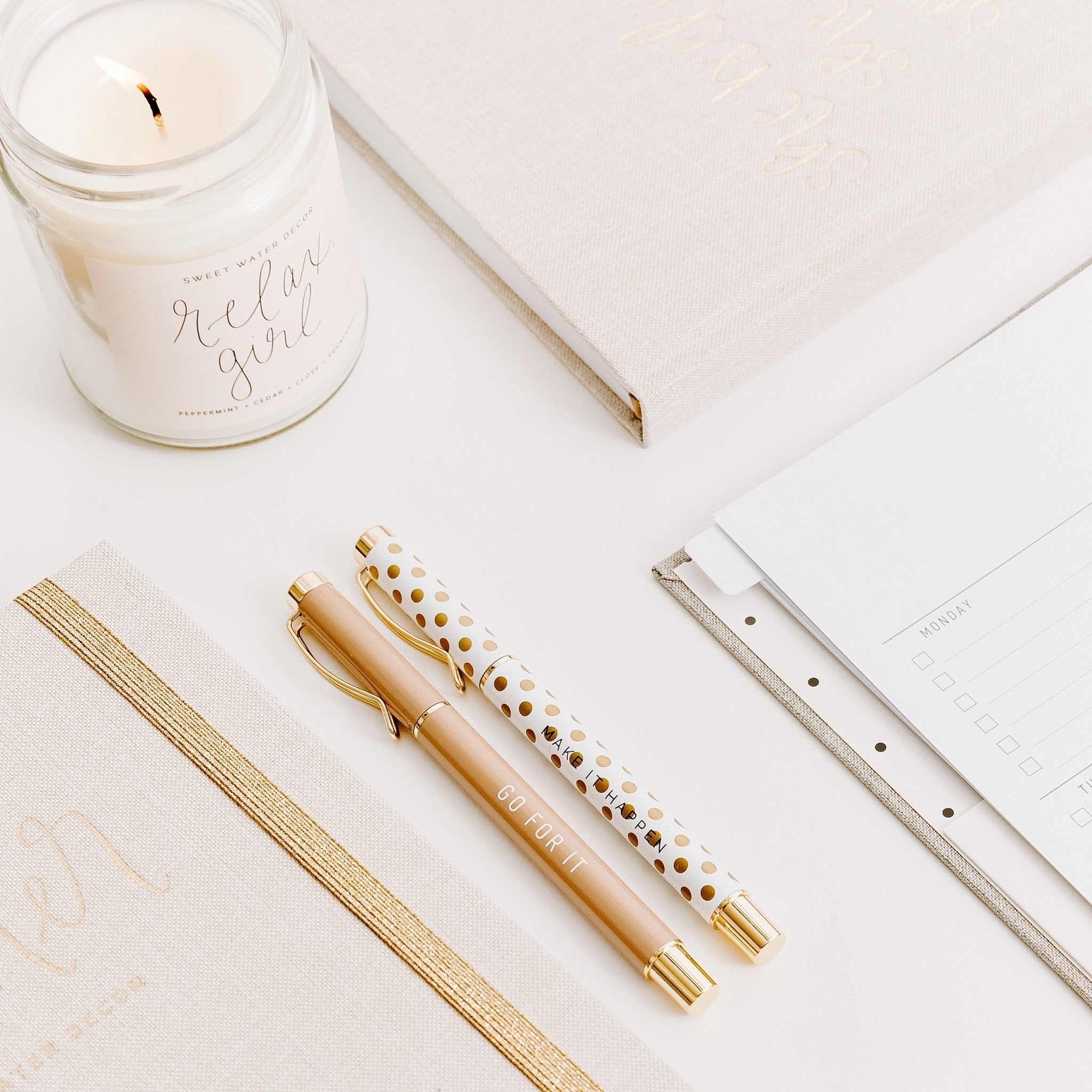 Inspirational Metal Pen Set - Bexa Boutique