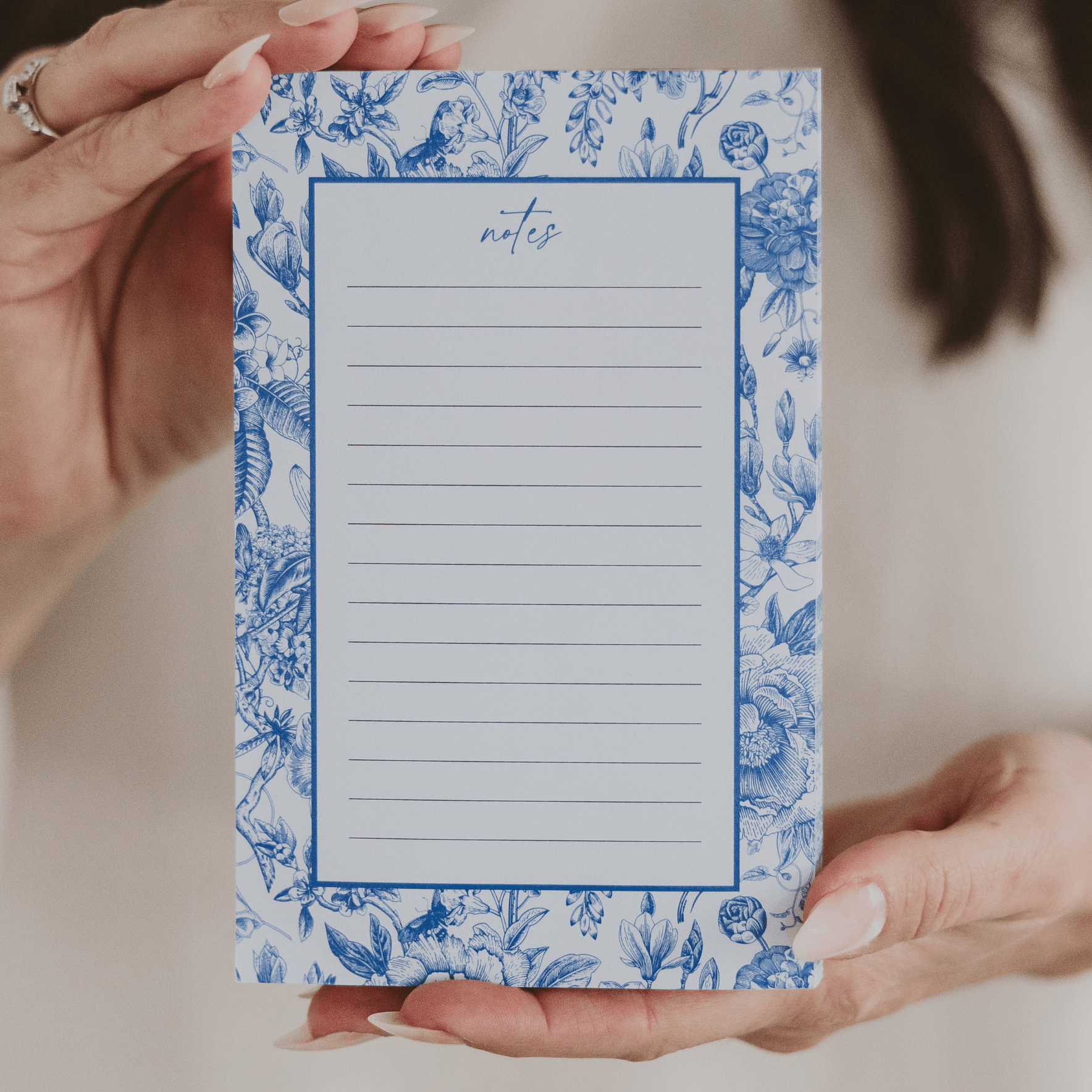 Blue Delft Notepad - Bexa Boutique
