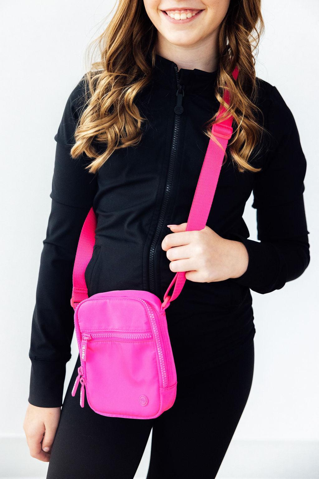 Neon Pink Crossbody Bag - Bexa Boutique
