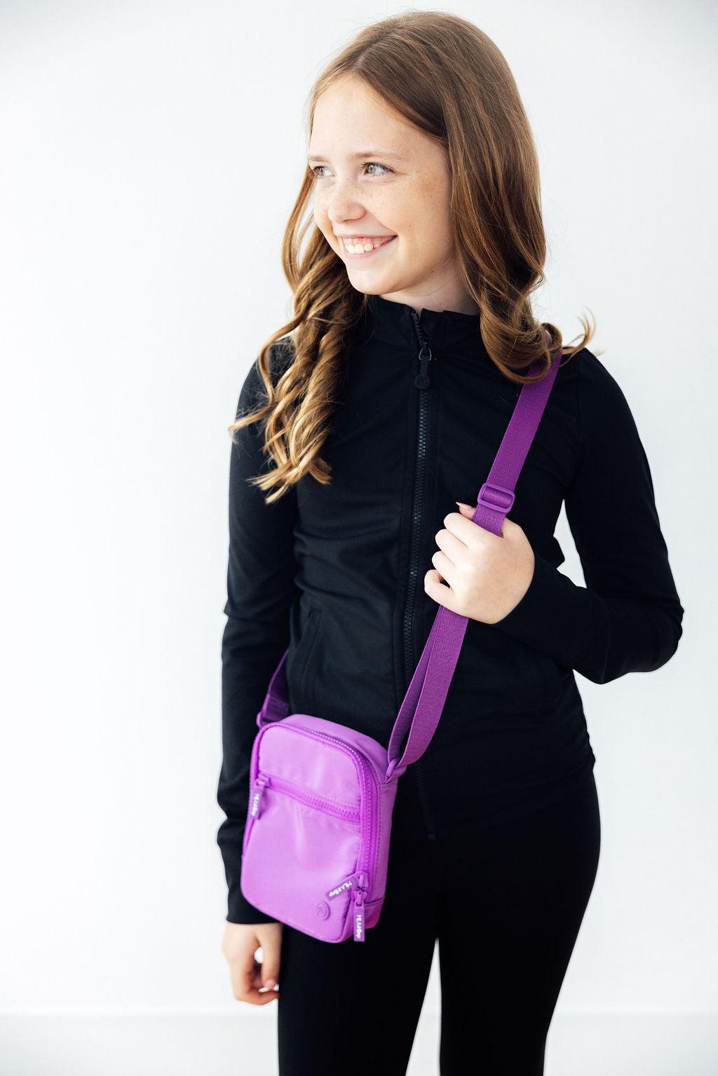 Neon Purple Crossbody Bag - Bexa Boutique