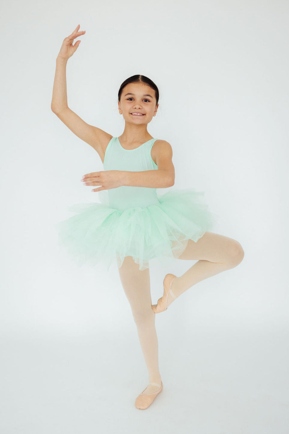 Pastel Green Tank Tutu Leotard - Bexa Boutique