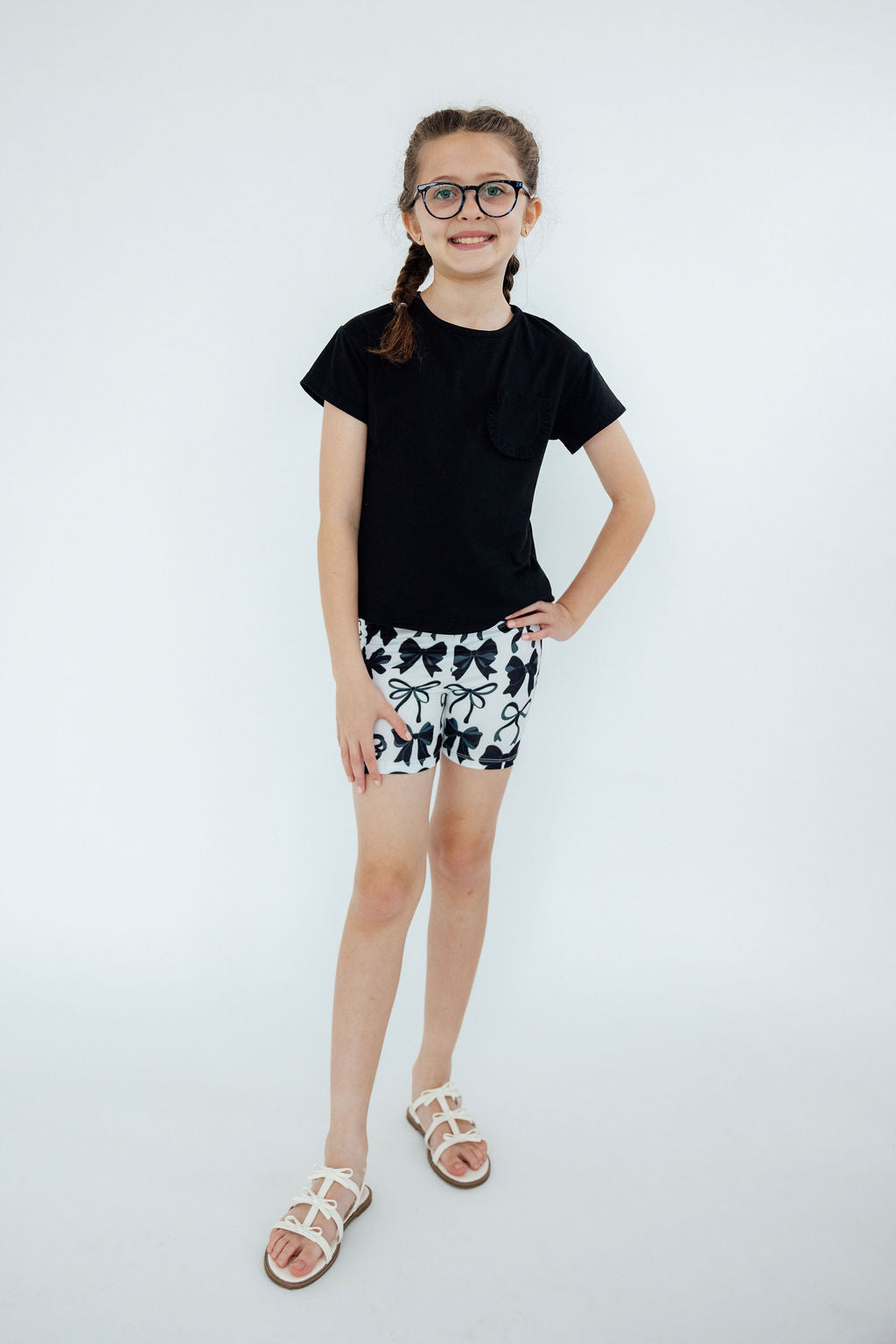 Perfectly Tied Twirl Shorts - Bexa Boutique