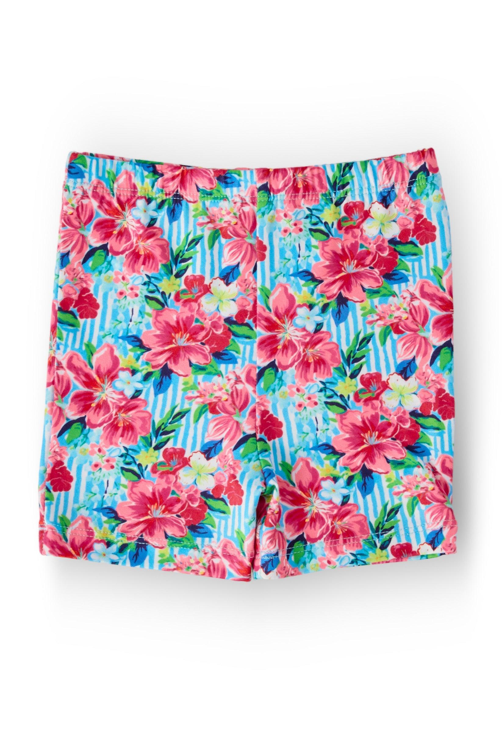 Petals in Paradise Twirl Shorts - Bexa Boutique