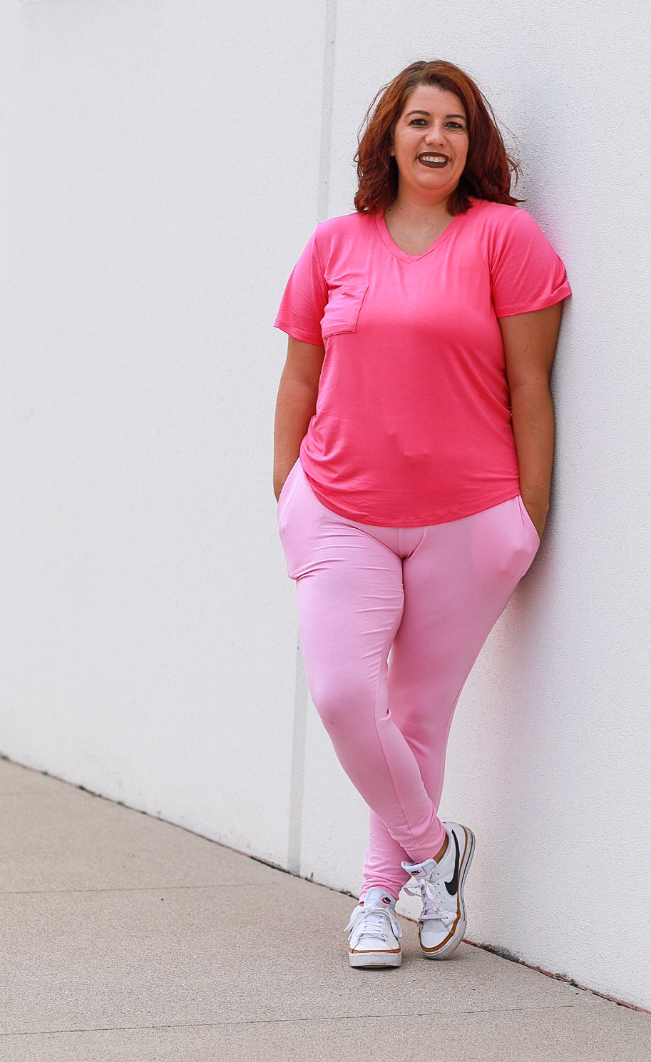 MAMA JOGGERS- Cotton Candy - Bexa Boutique
