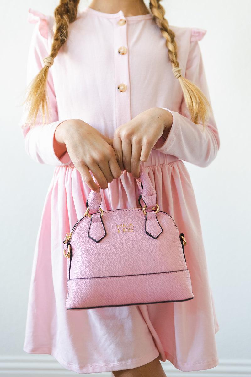 Bubblegum Pink Girl's Crossbody Purse - Bexa Boutique