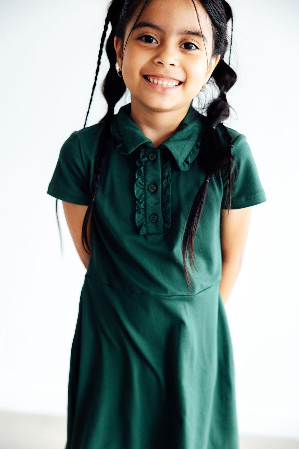 Spruce S/S Polo Dress - Bexa Boutique