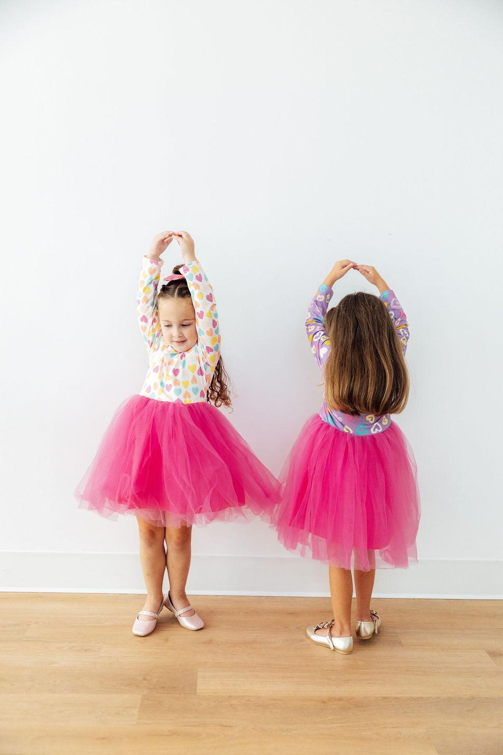 Sweetheart L/S Tutu Dress - Bexa Boutique