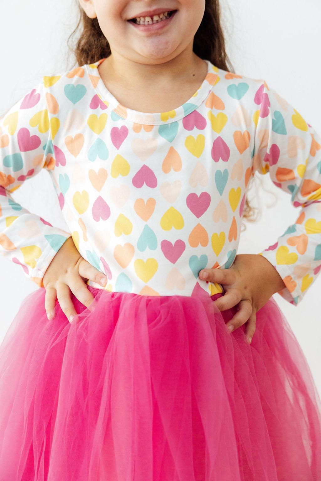 Sweetheart L/S Tutu Dress - Bexa Boutique
