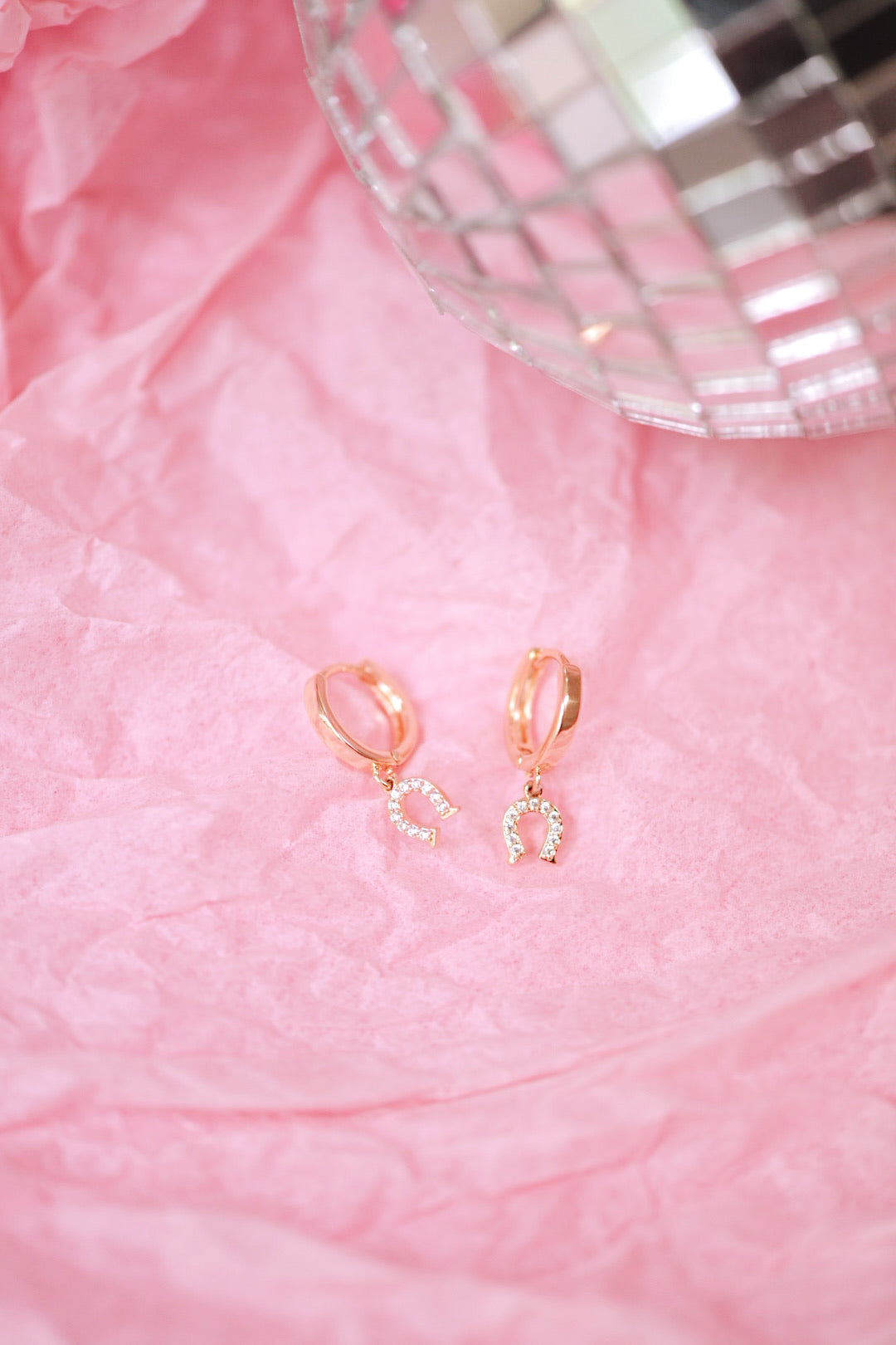 Tiny Horseshoe Huggies - Bexa Boutique