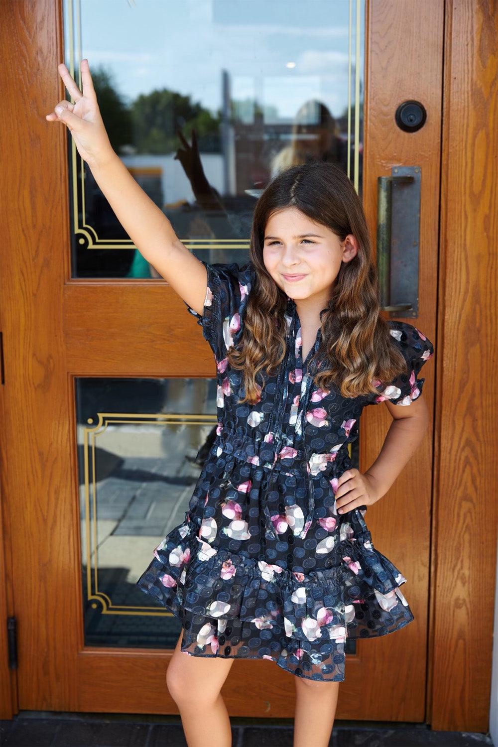 Mini Clementine Girls Dress - Twilight - Twilight - Bexa Boutique