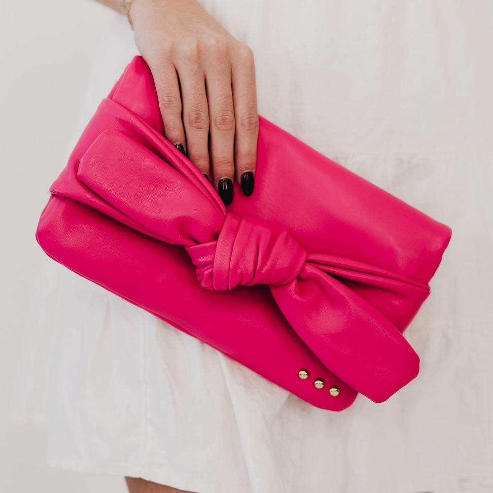 Billie Bow Clutch Crossbody Bag