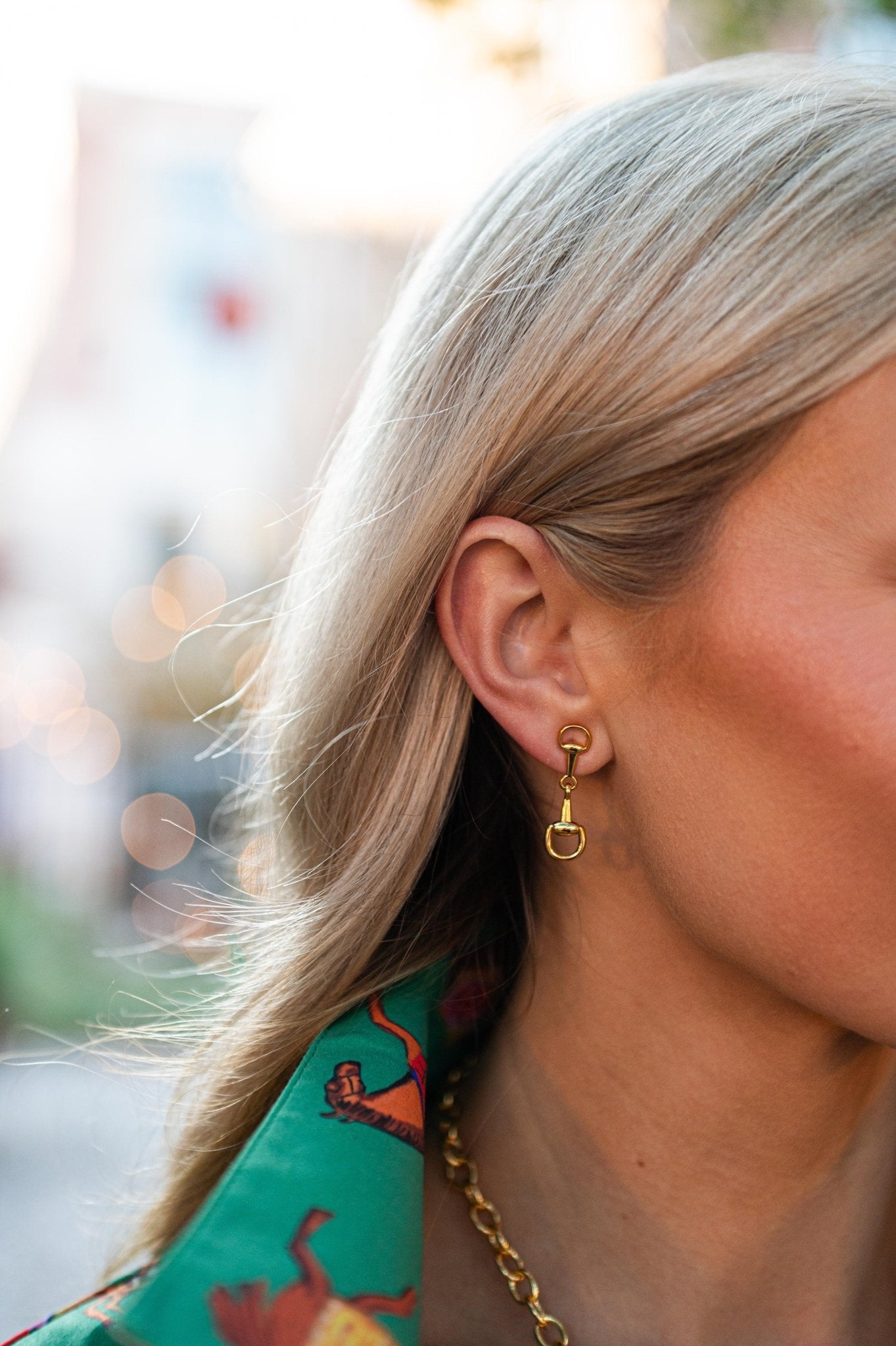 Blair Small Snaffle Bit Earring - Bexa Boutique