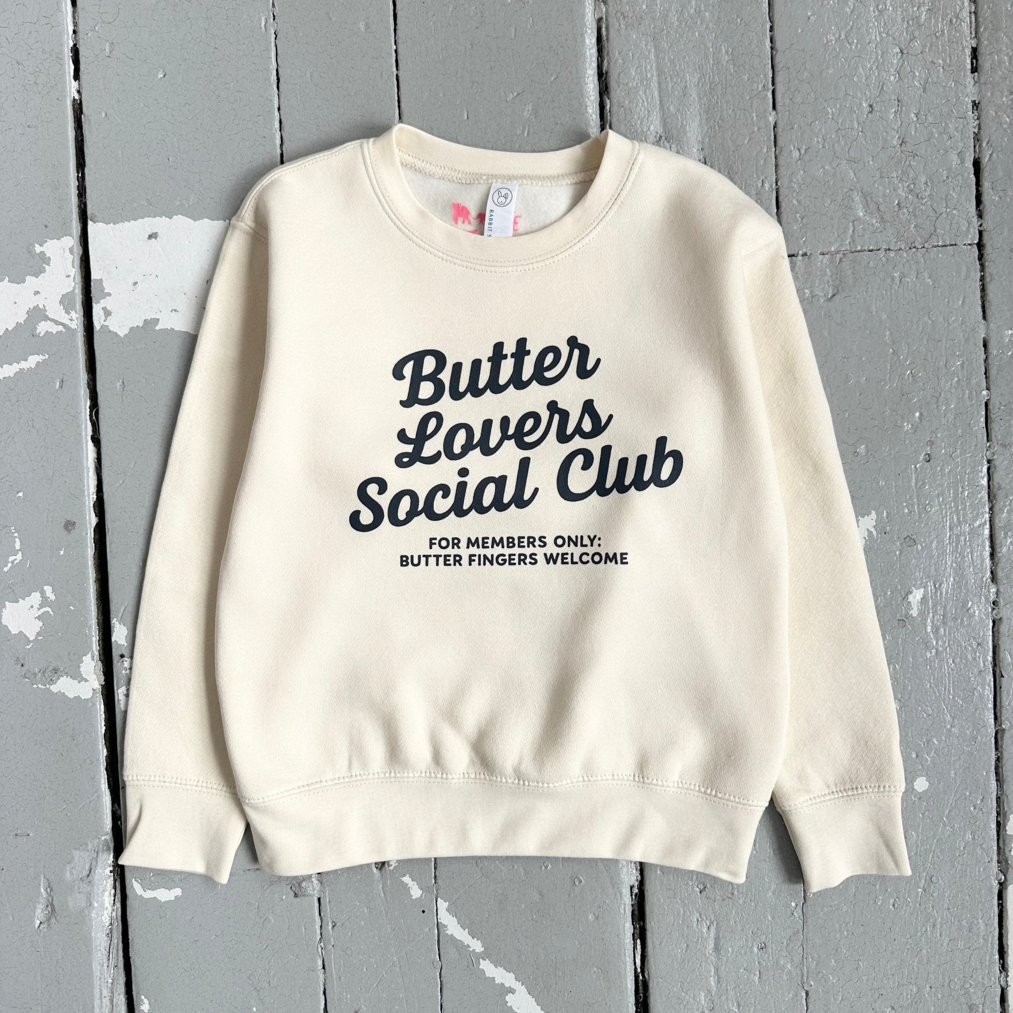 Butter Lovers Sweatshirt - Bexa Boutique