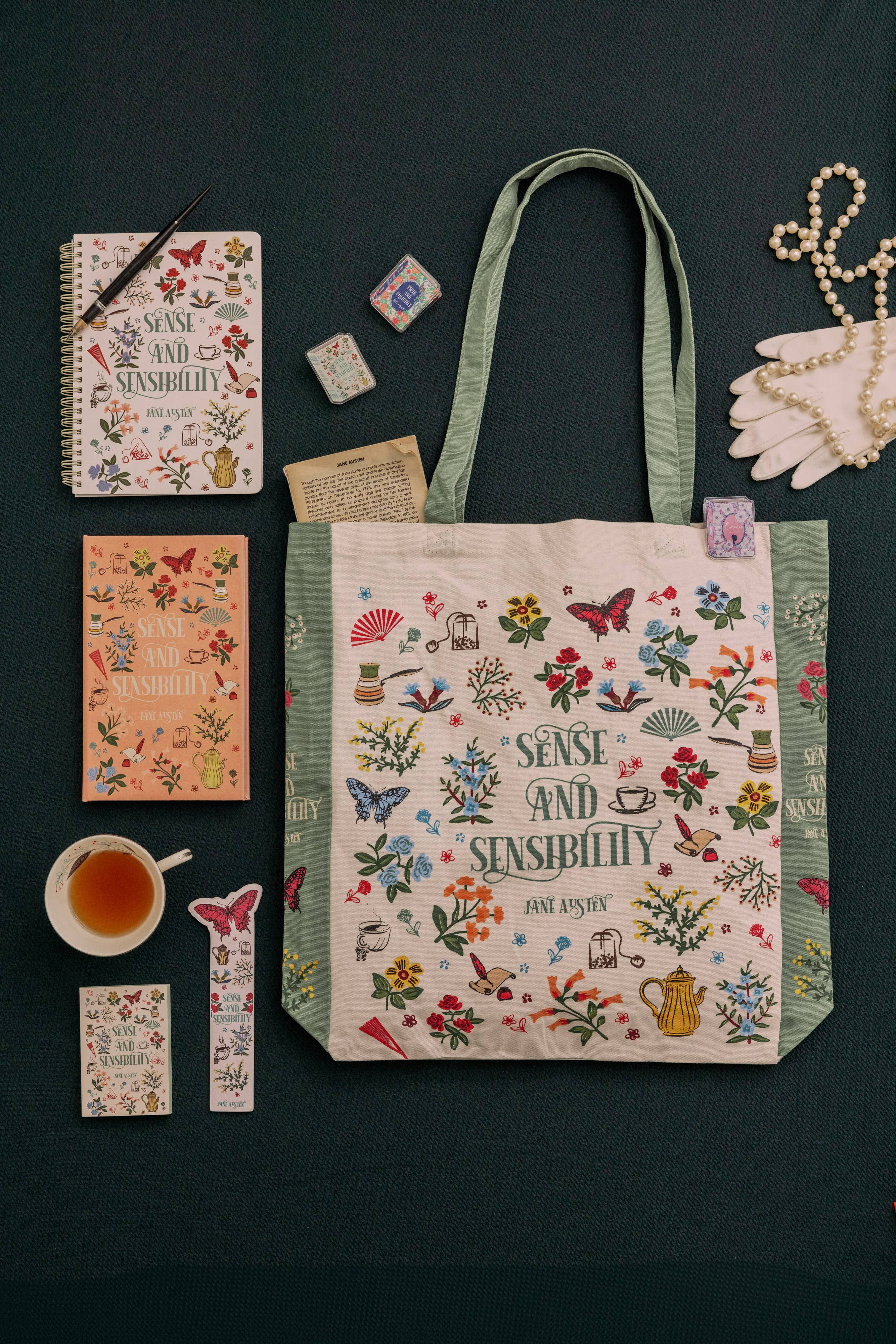 Canvas Tote, Sense and Sensibility - Bexa Boutique