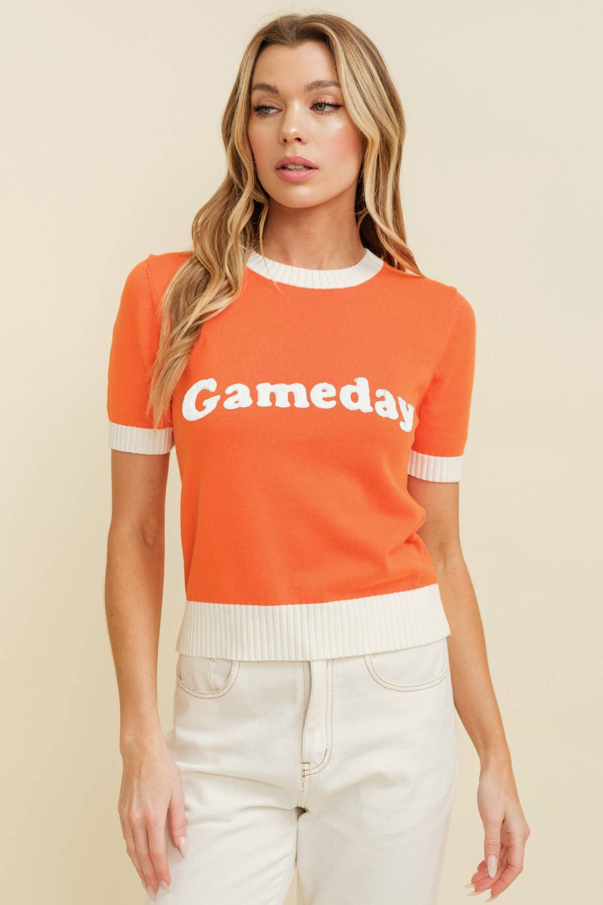 "GAMEDAY" SWEATER FOR GAME DAY - Royal Blue - Bexa Boutique