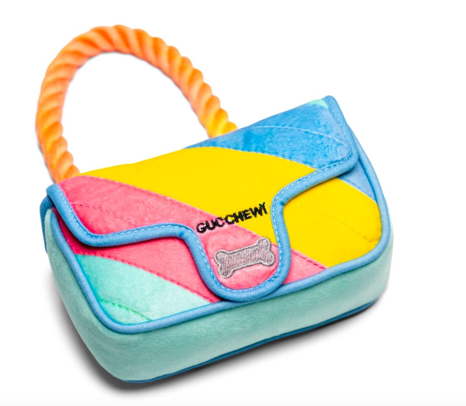 Gucchewy Rainbow Purse Dog Toy - Bexa Boutique